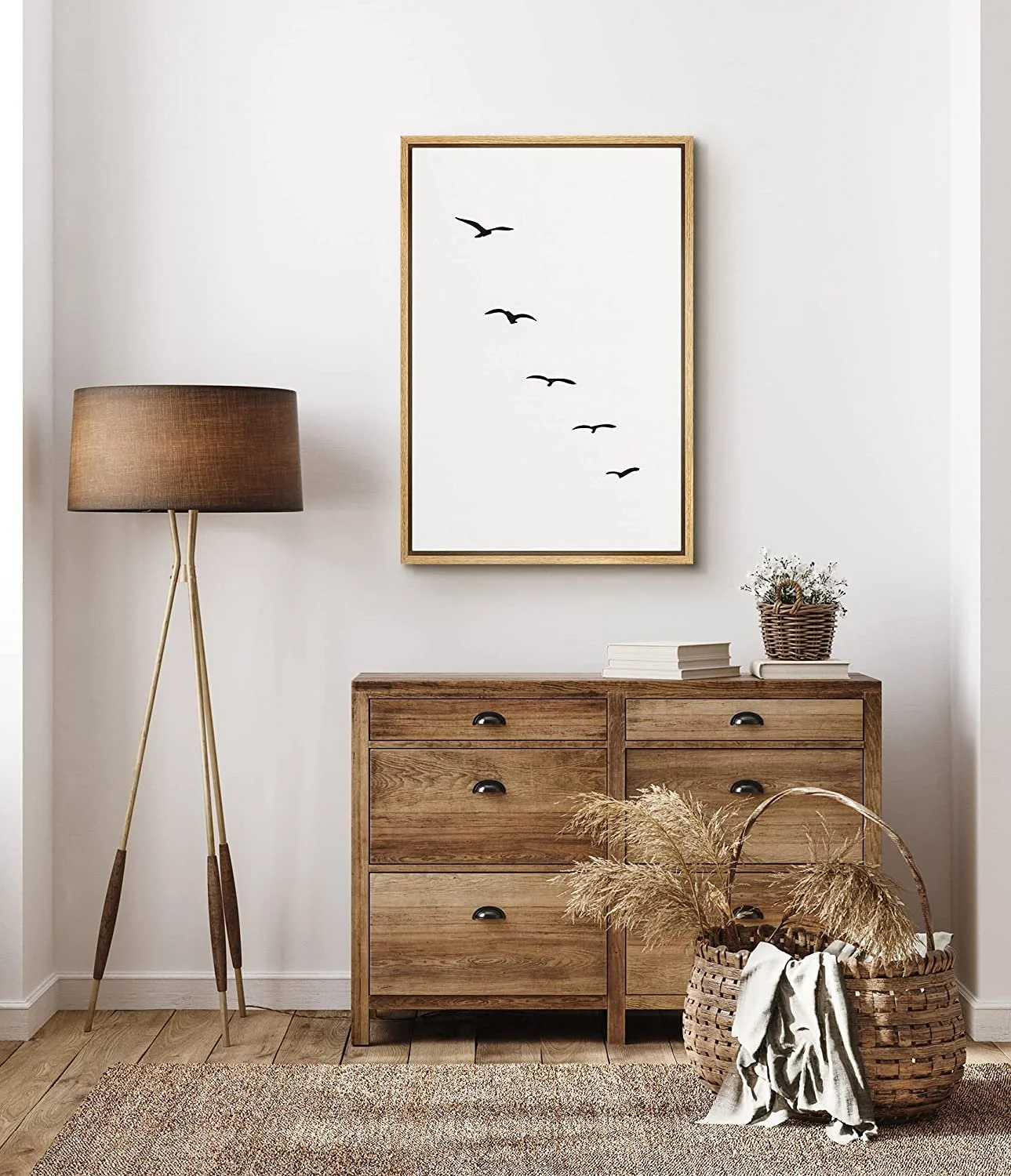 Framed Canvas Print