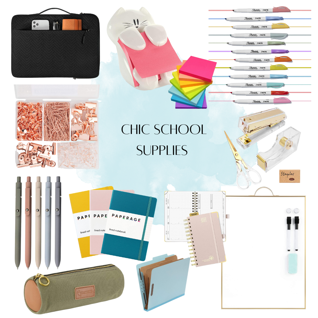 Chic School Supplies — Application Workshop