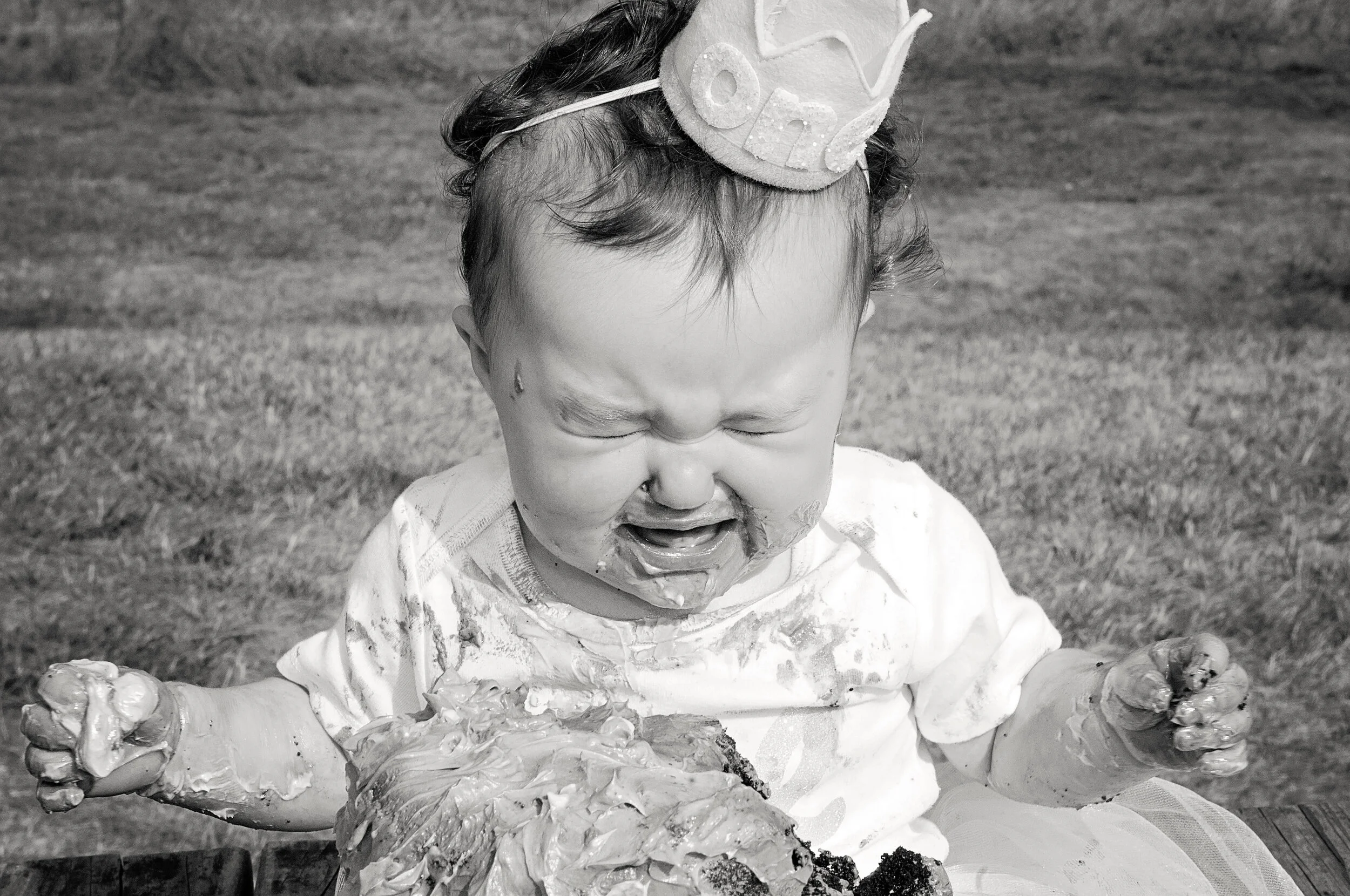 Portrait Photography Cake Smash Dan McHugh Photography