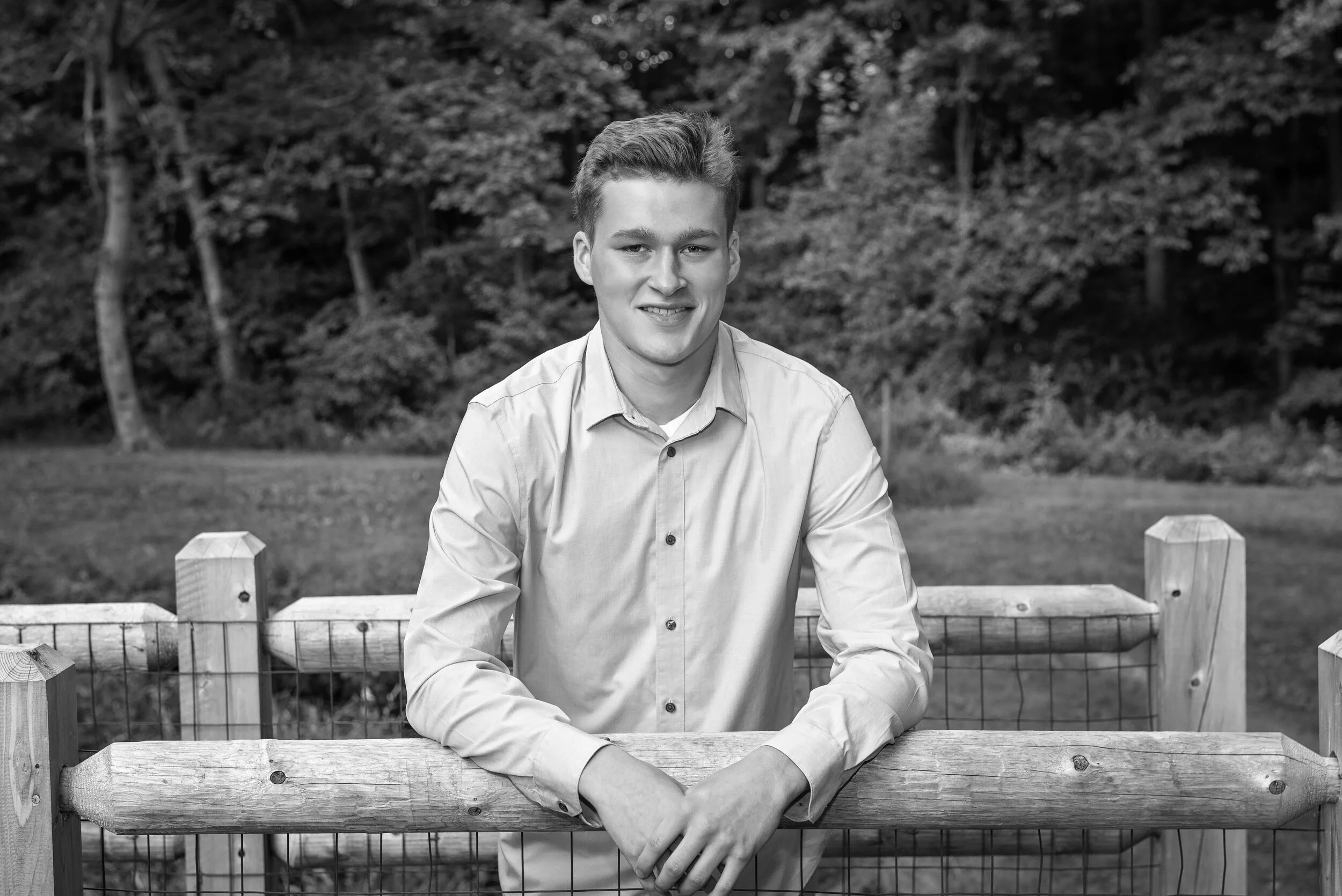 Senior Portrait War Memorial Park West Bridgewater, MA Dan McHugh Photography