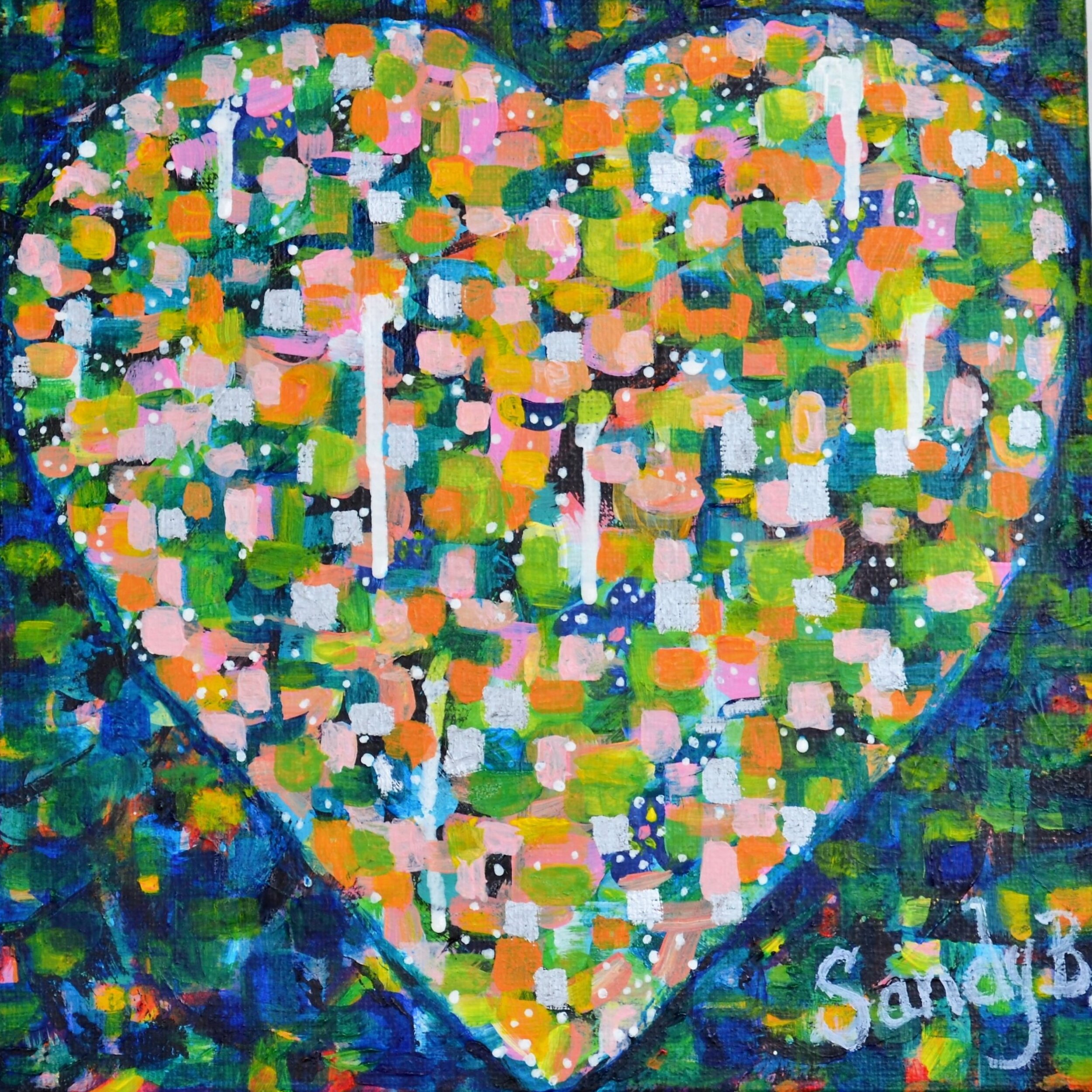 Black Lifes Matters Heart