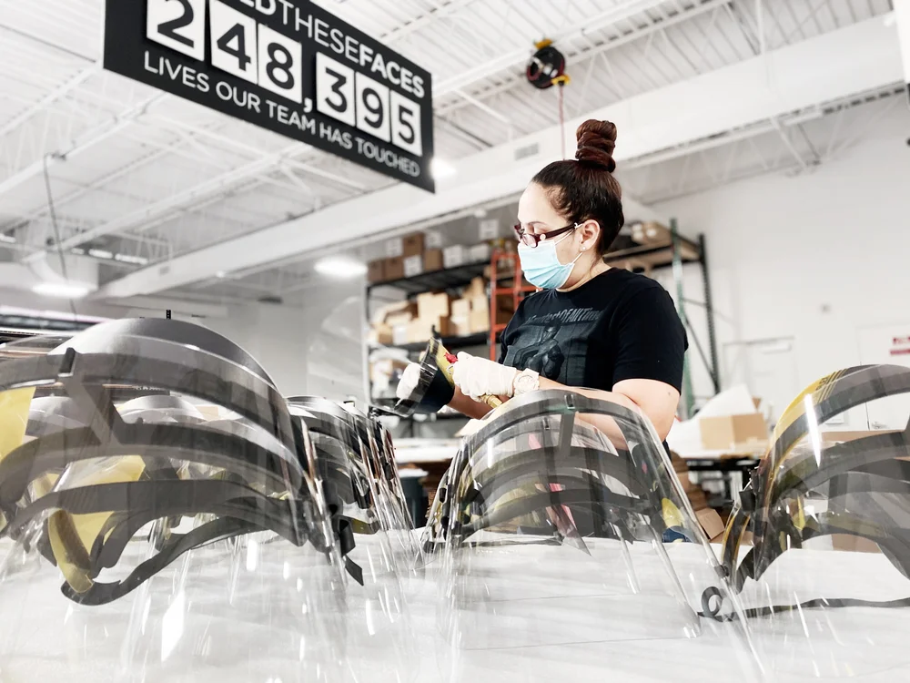 DENTAL FLEX FACE SHIELD 10 Pack Bundle — 71V Compliance Signs