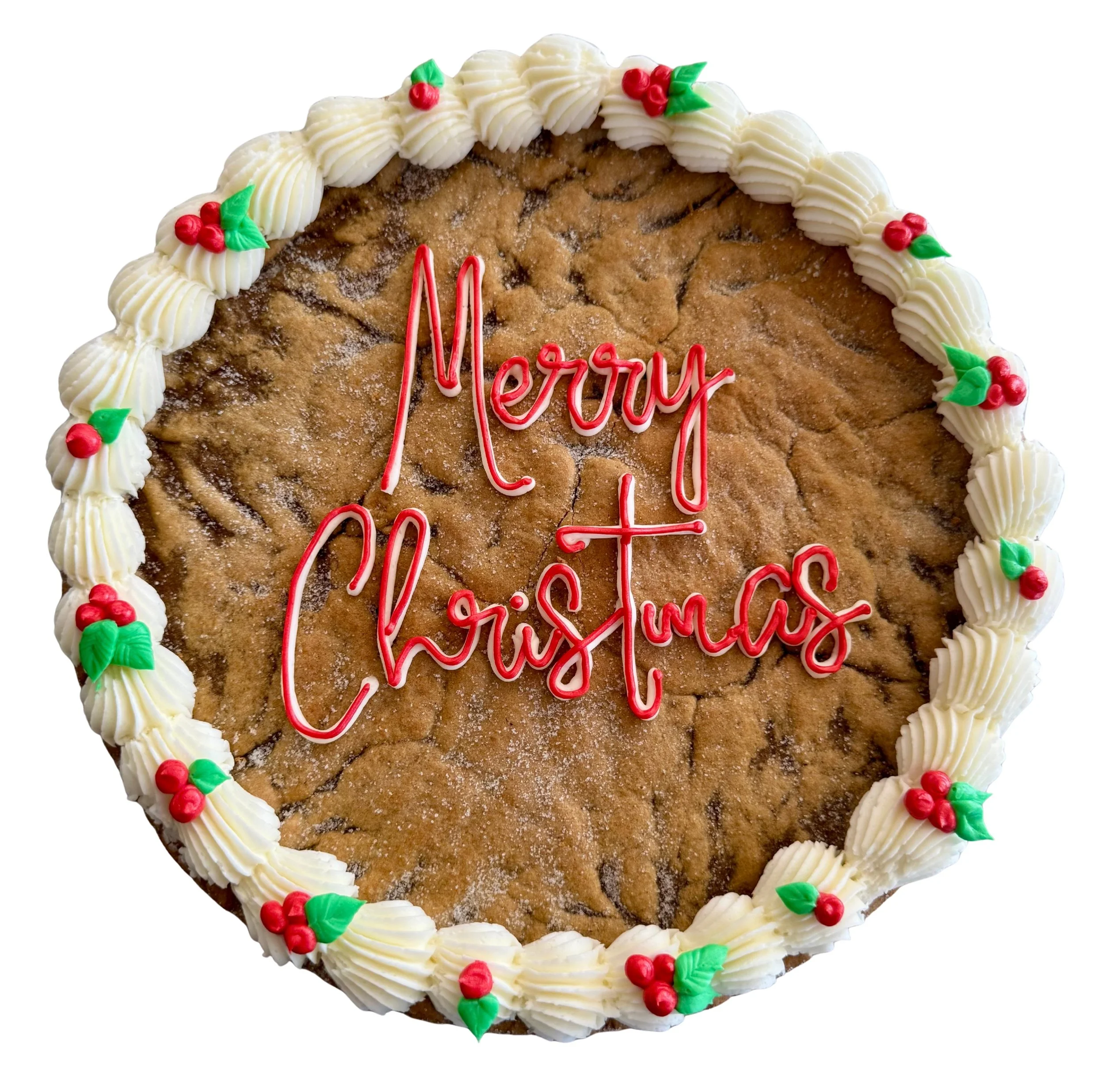 Gingerbread Cookie Cake