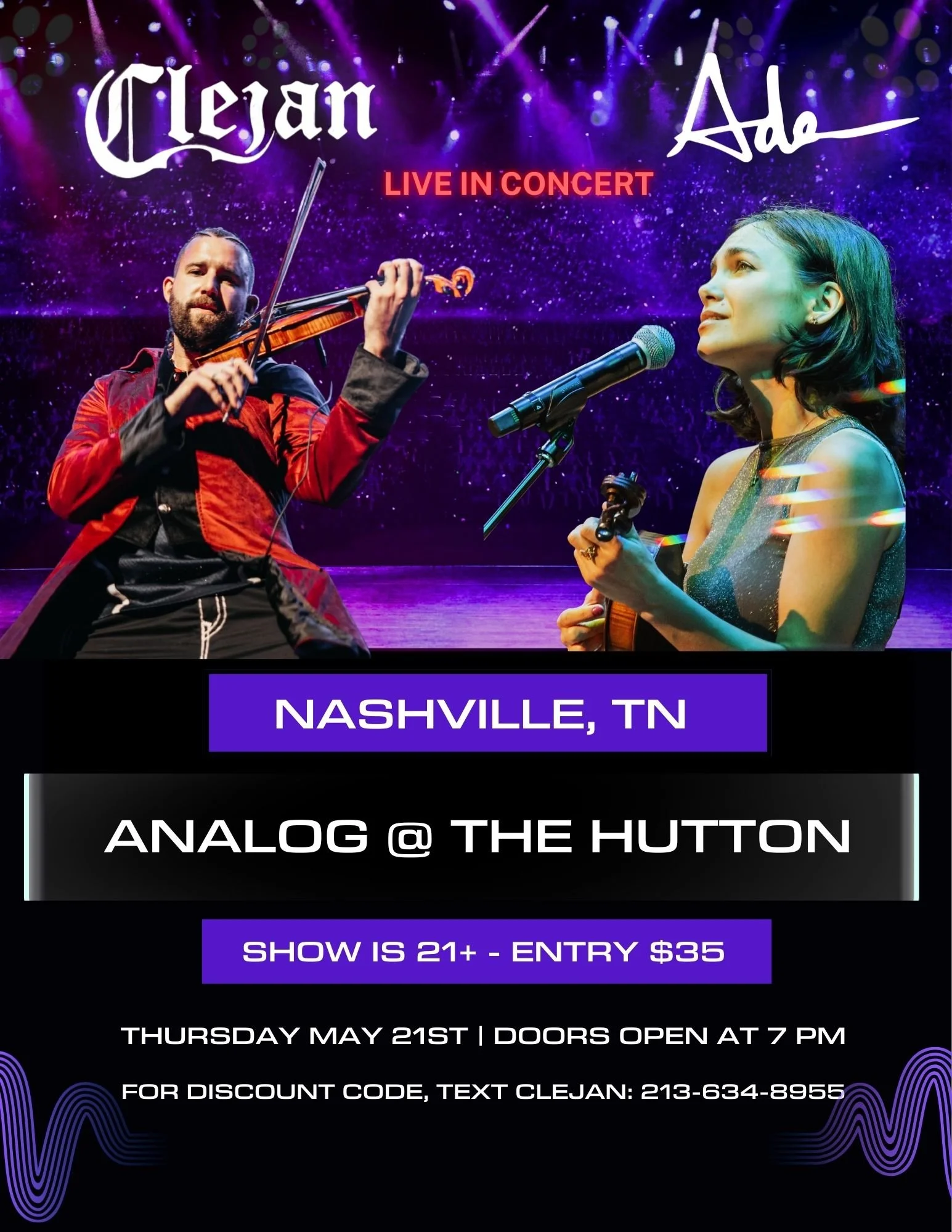 Clejan Live In Nashville