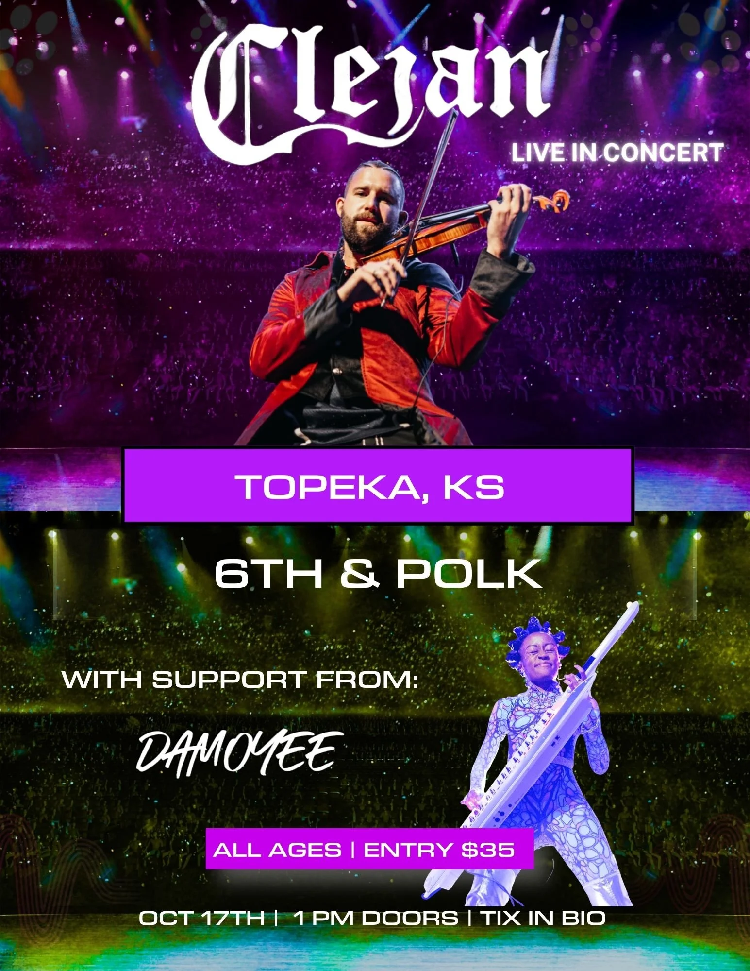 Clejan Live in Topeka