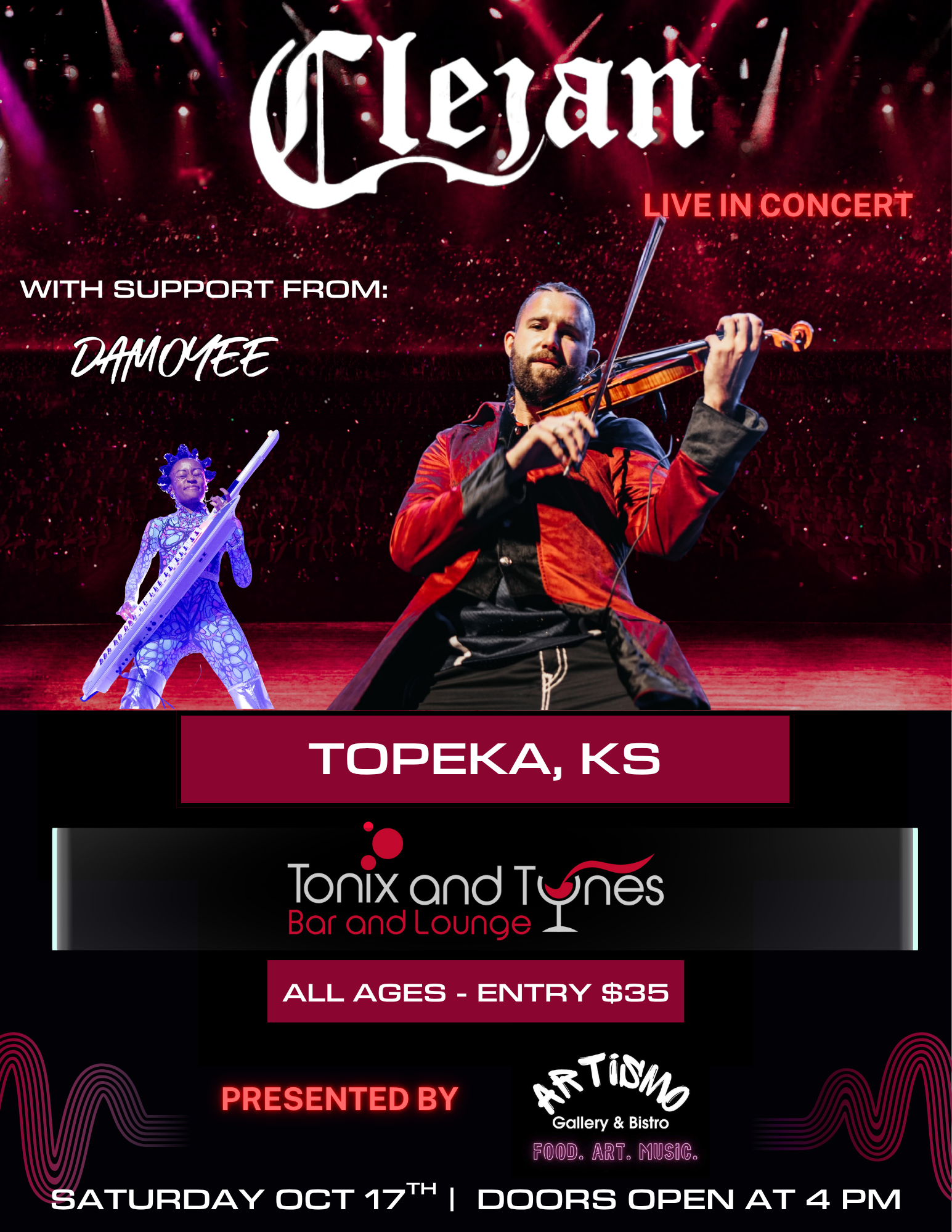Clejan Live in Topeka