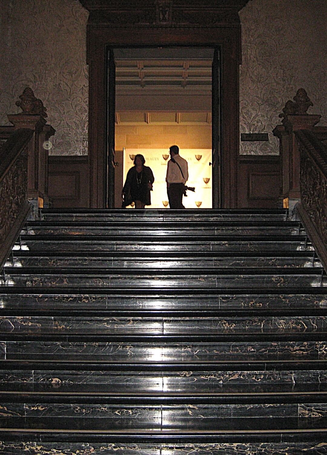 entrance and step and repeat
