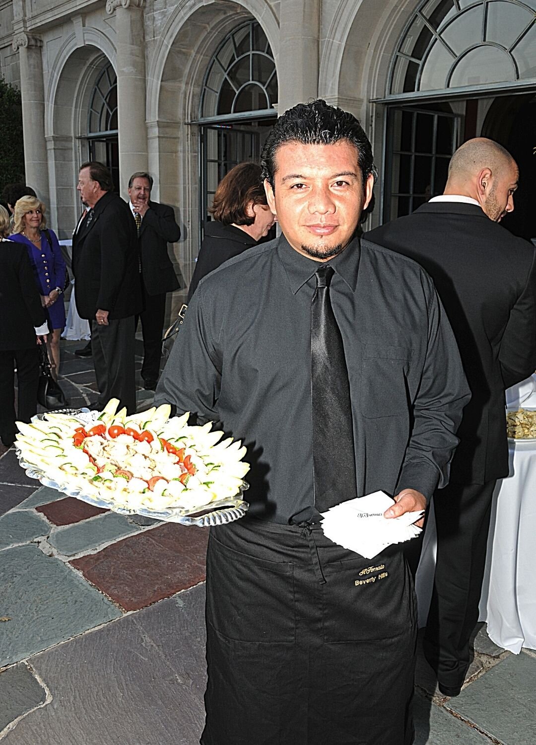 tray passed appetizers