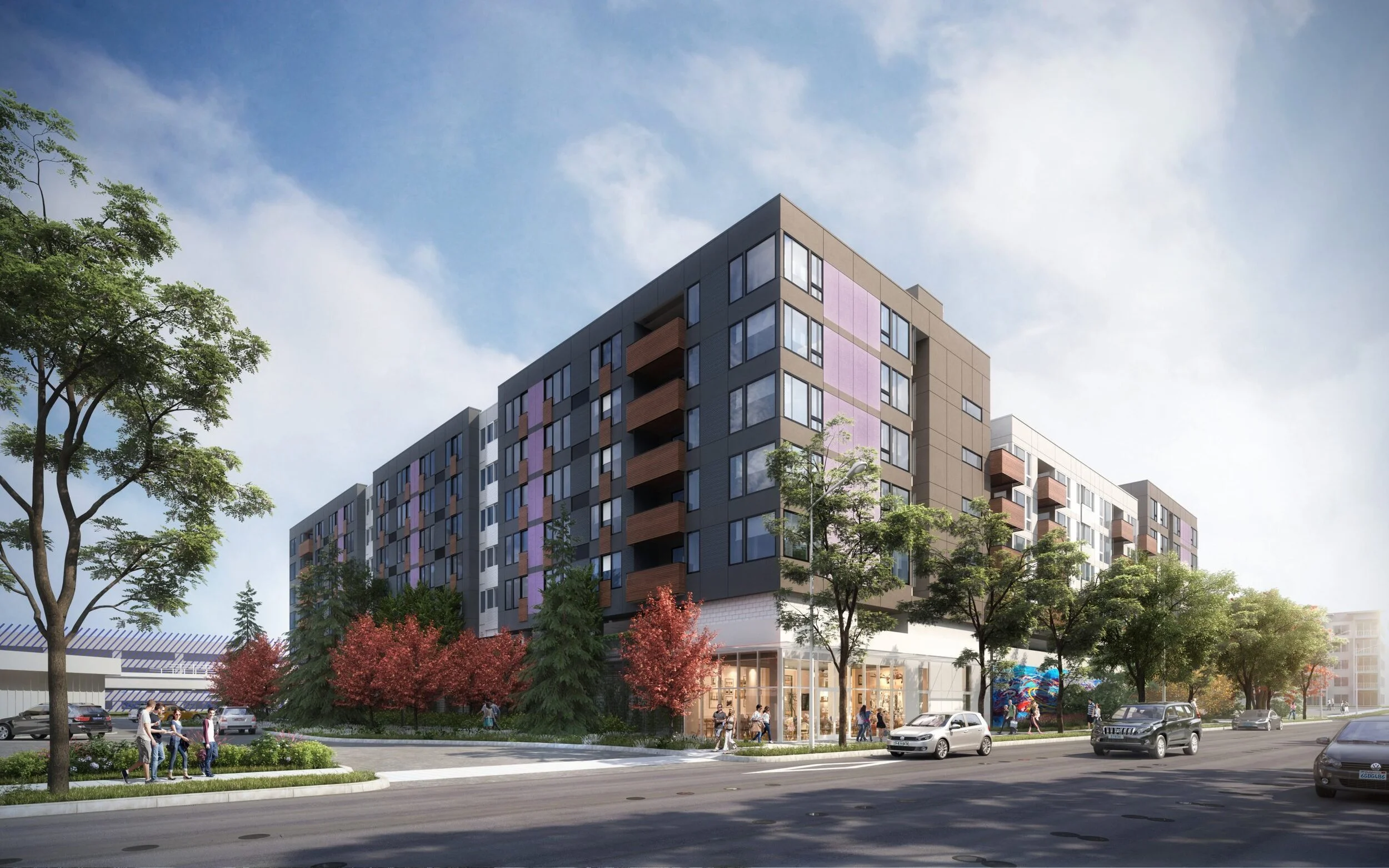 YouthCare Academy + Community Roots Housing Apartments — Weinstein A+U