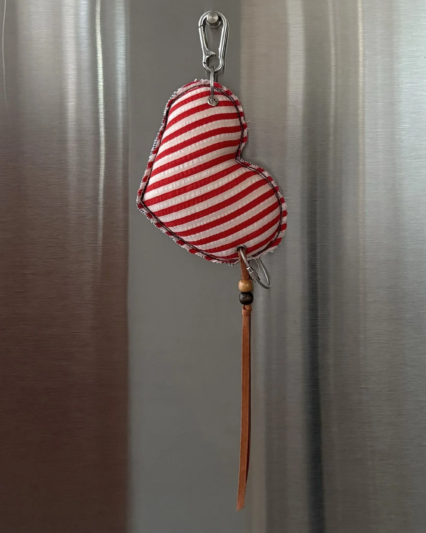 more of the perfect heart companions that are now available on rediscoverism.com

over time, the edges will fray and the leather cords will develop a beautiful patina, illustrating the human experience in a playful way.