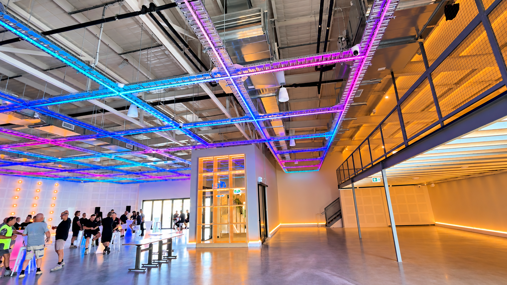 Pixel ceiling lighting