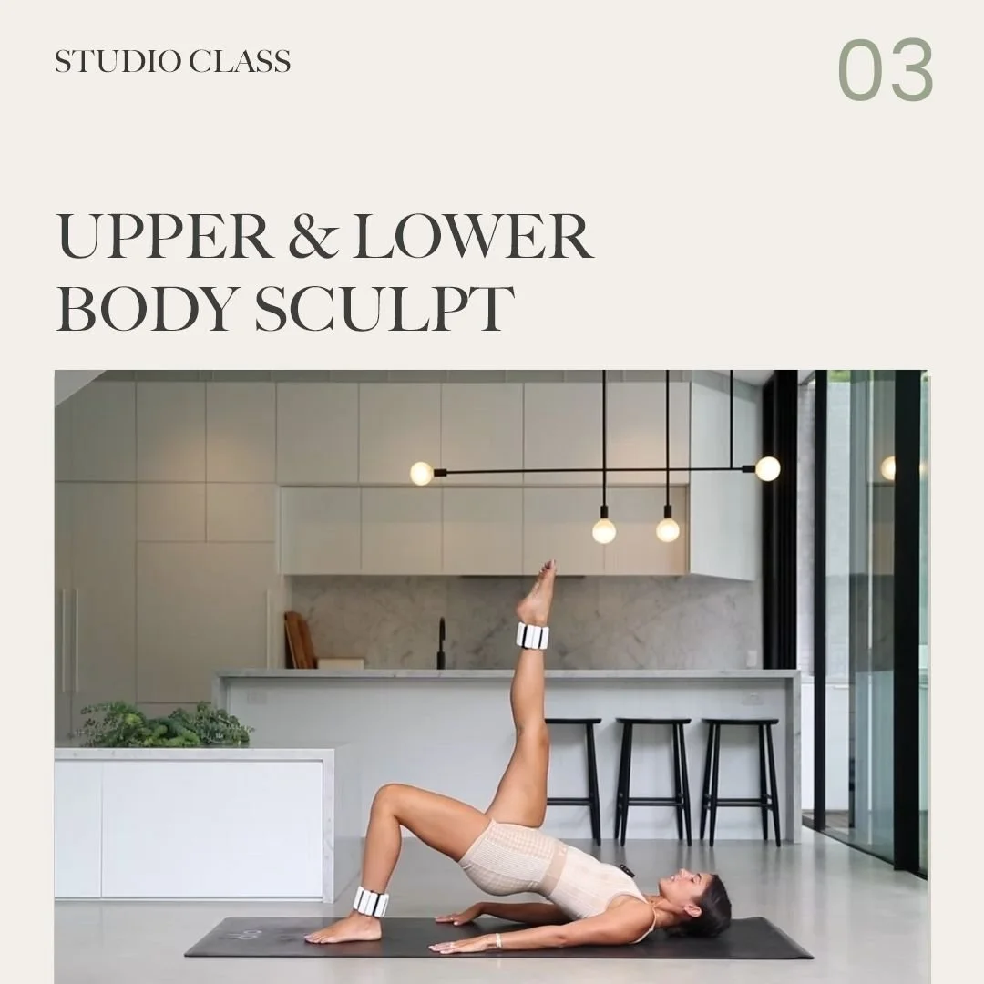 Core &amp; Glutes w Ankle Weight