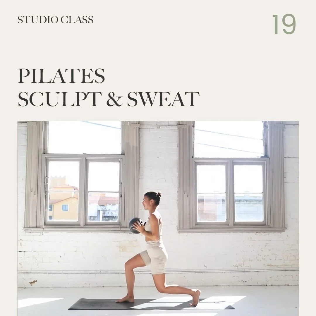 Sculpt and Sweat w Ball 
