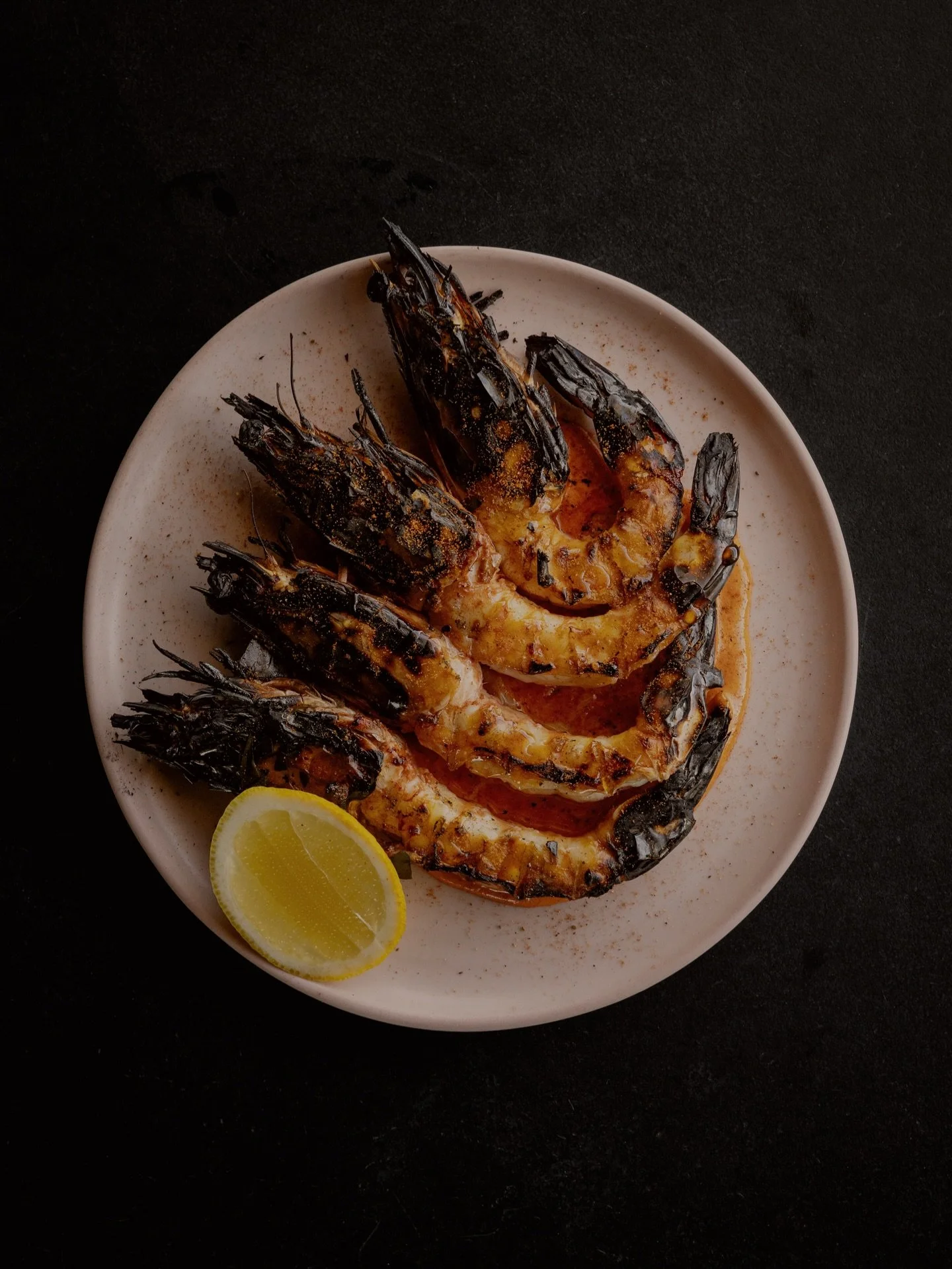 Life doesn&rsquo;t get much better than eating Christmas Prawns. We&rsquo;re serving ours swimming in &lsquo;nduja butter, topped with garlic crunch. 
Only a few more services for the year - come in and see us one more time before our short closure! 