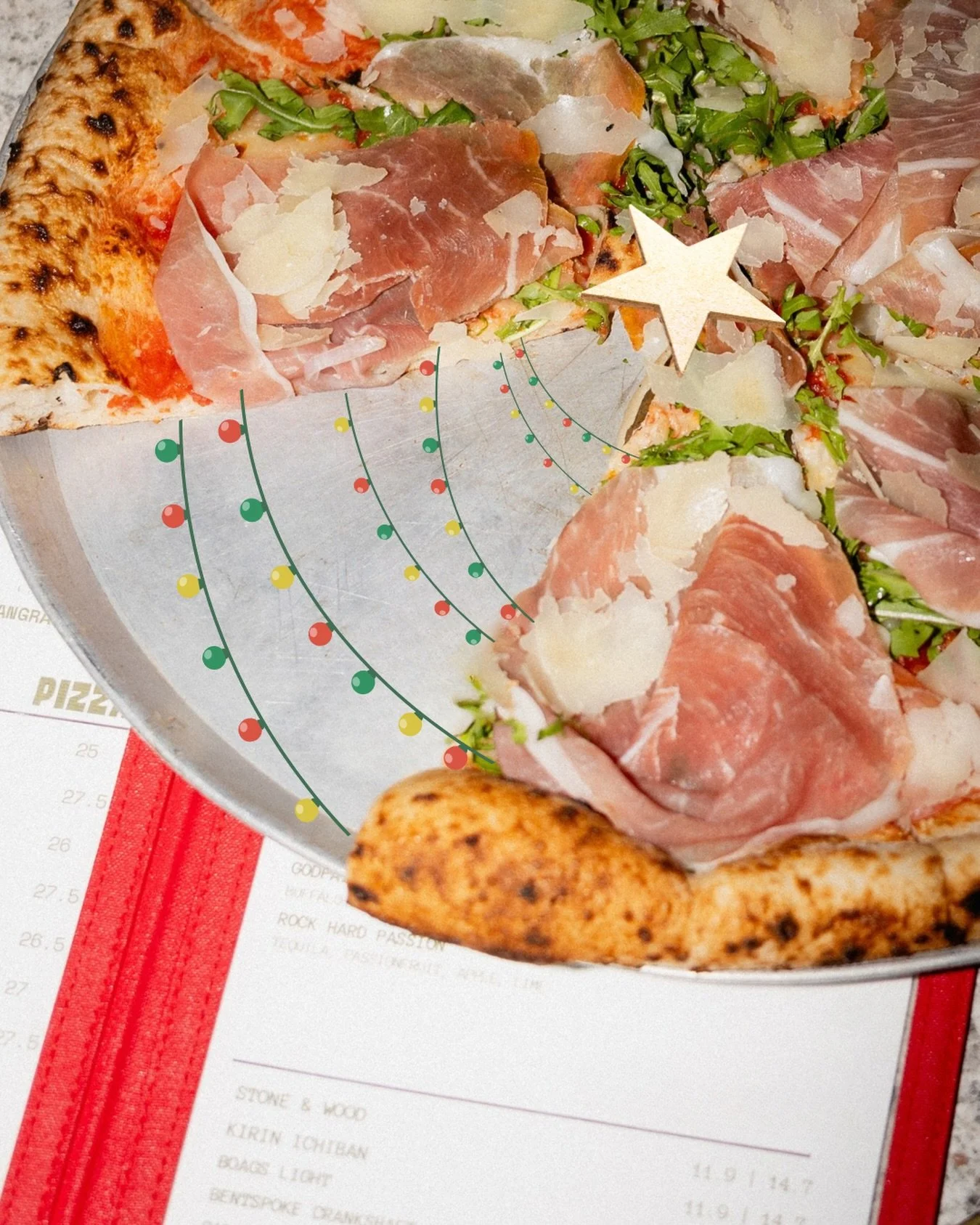 Merry Christmas, from us to you!! 🍕
Hope you have a cocktail for us today 🍸