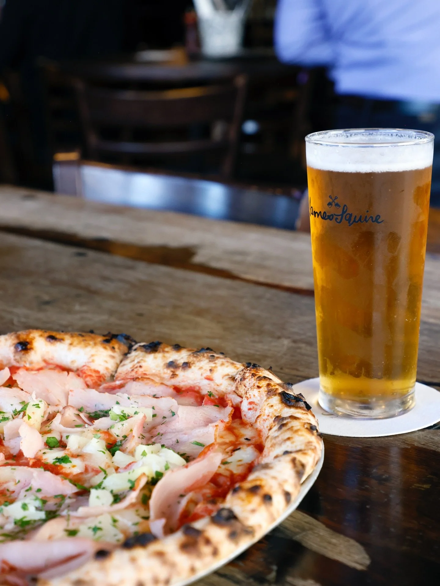 Beer &amp; Pizza. Doesn&rsquo;t get much better than that.