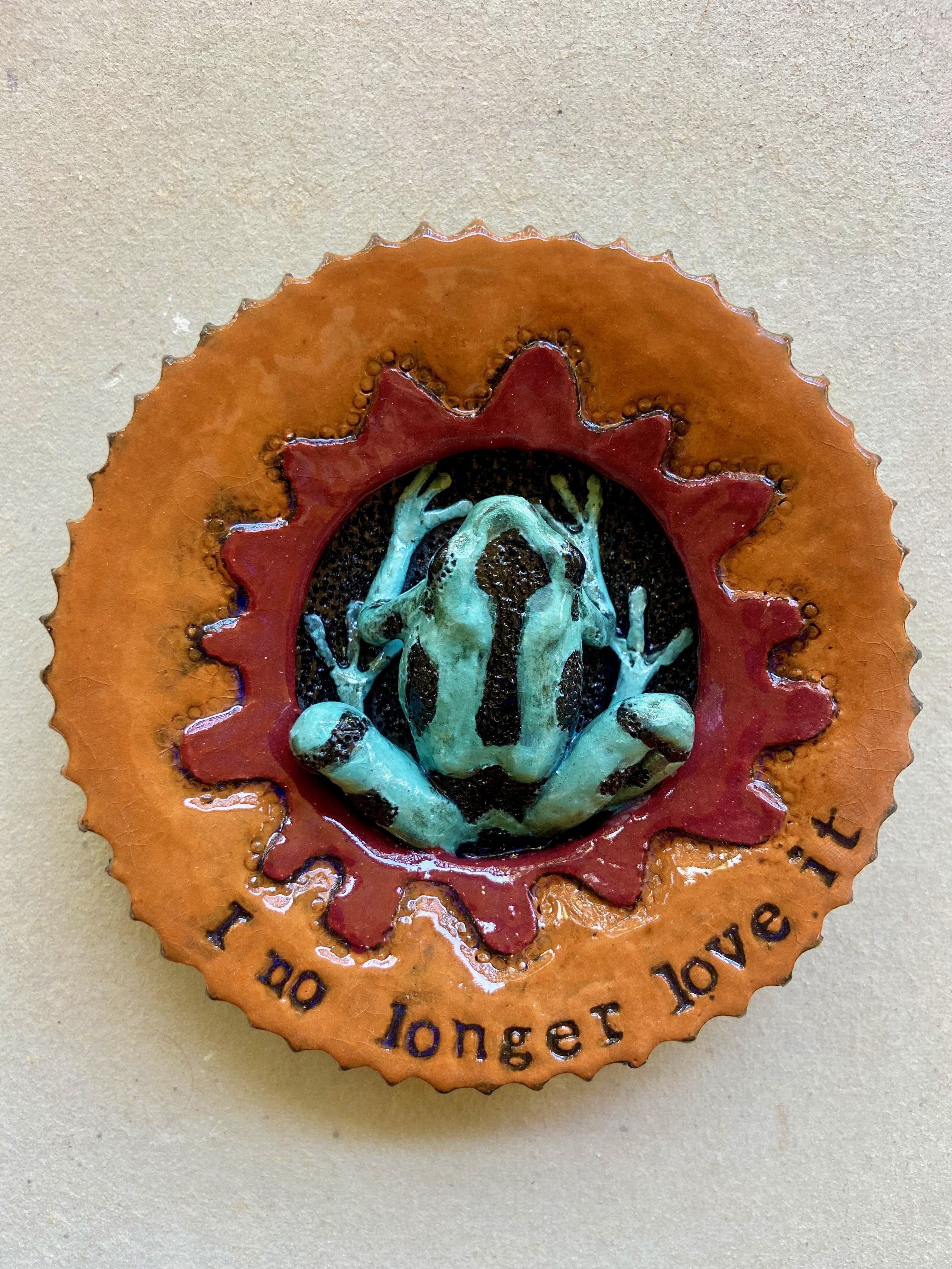 I No Longer Love It Frog