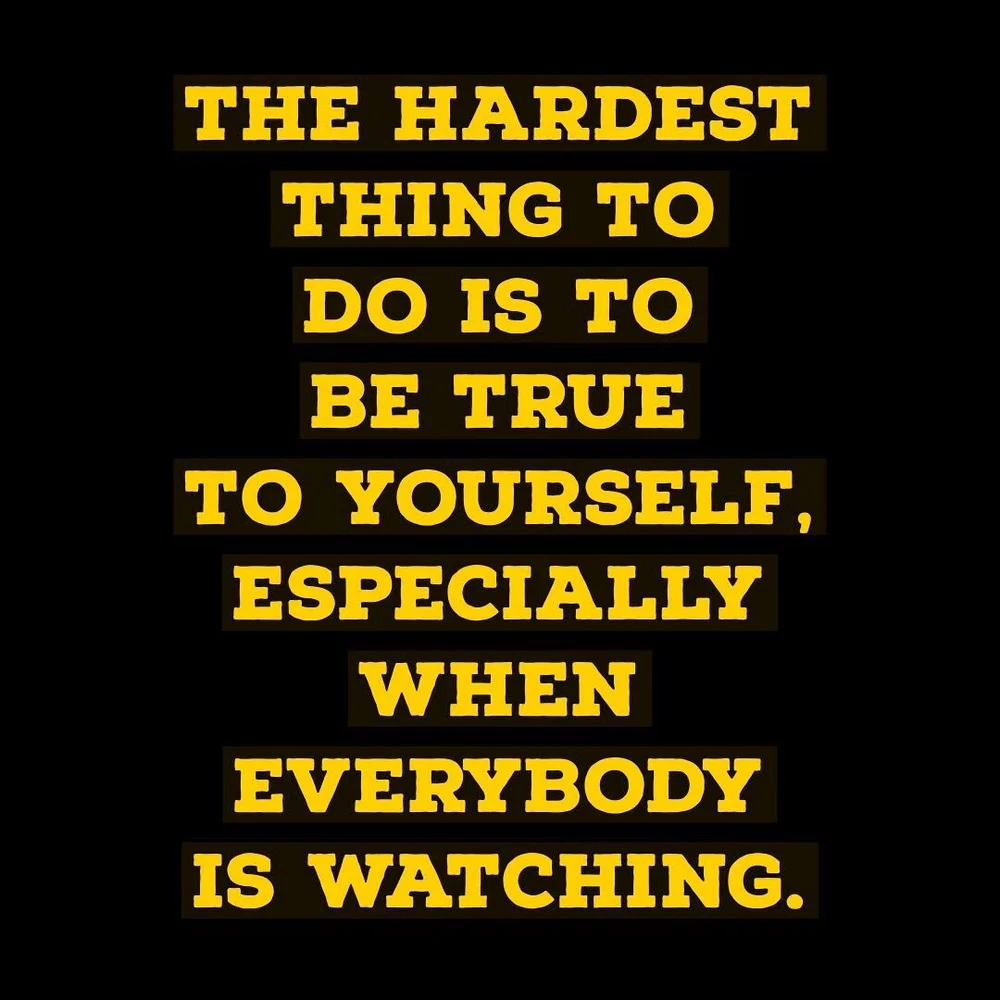 &quot;The hardest thing to do is be true to yourself, especially when everyone is watching.&quot; Dave Chappelle 
&bull;
&bull;
&bull;
&bull;
&bull;
&bull;
&bull;
&bull;
&bull;
&bull;
&bull;
&bull;
#radiobiko #pocaustralia #blackinaustralia #represen