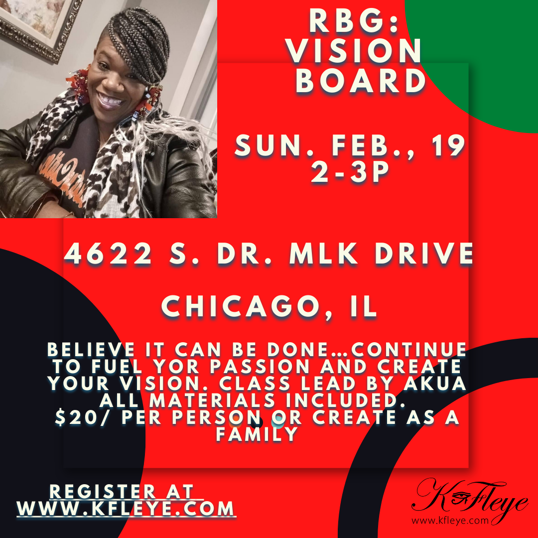 RBG: Vision Board WORKSHOP by AKUA