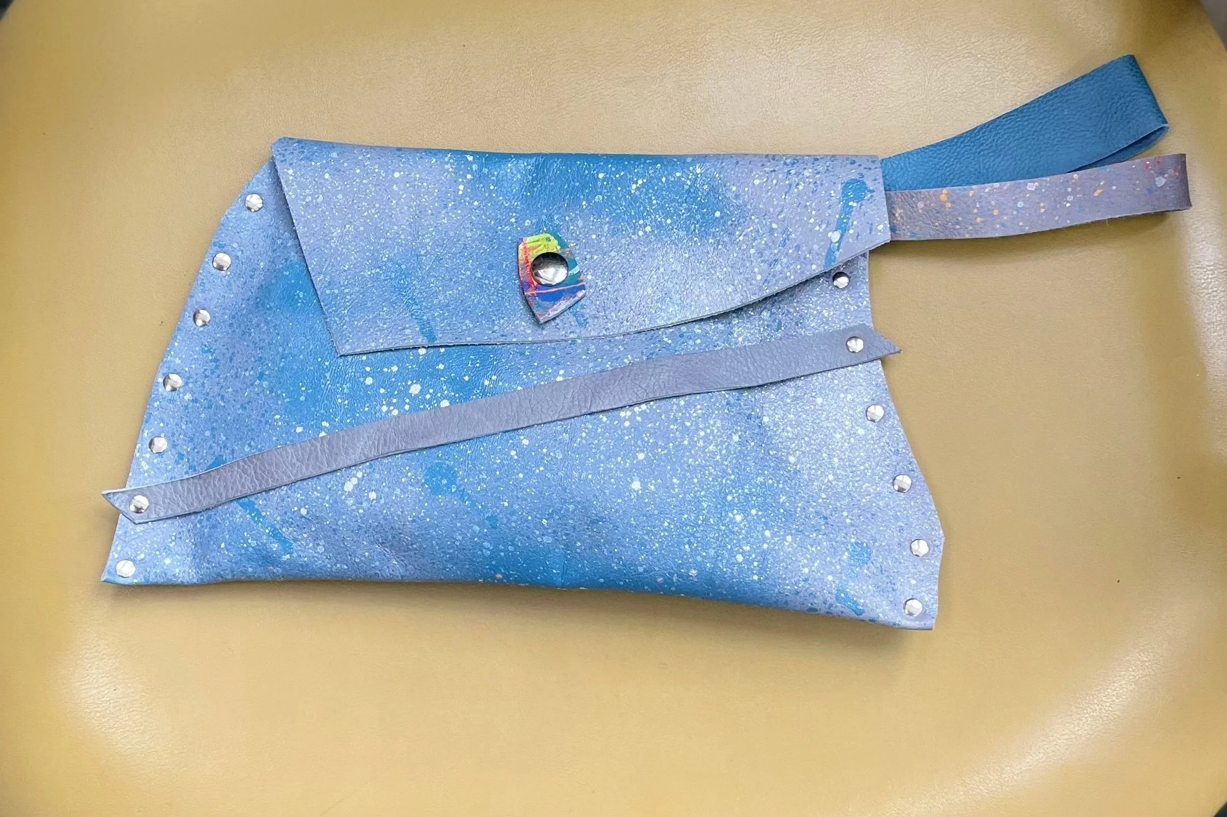 In the Chicago Sky Wristlet
