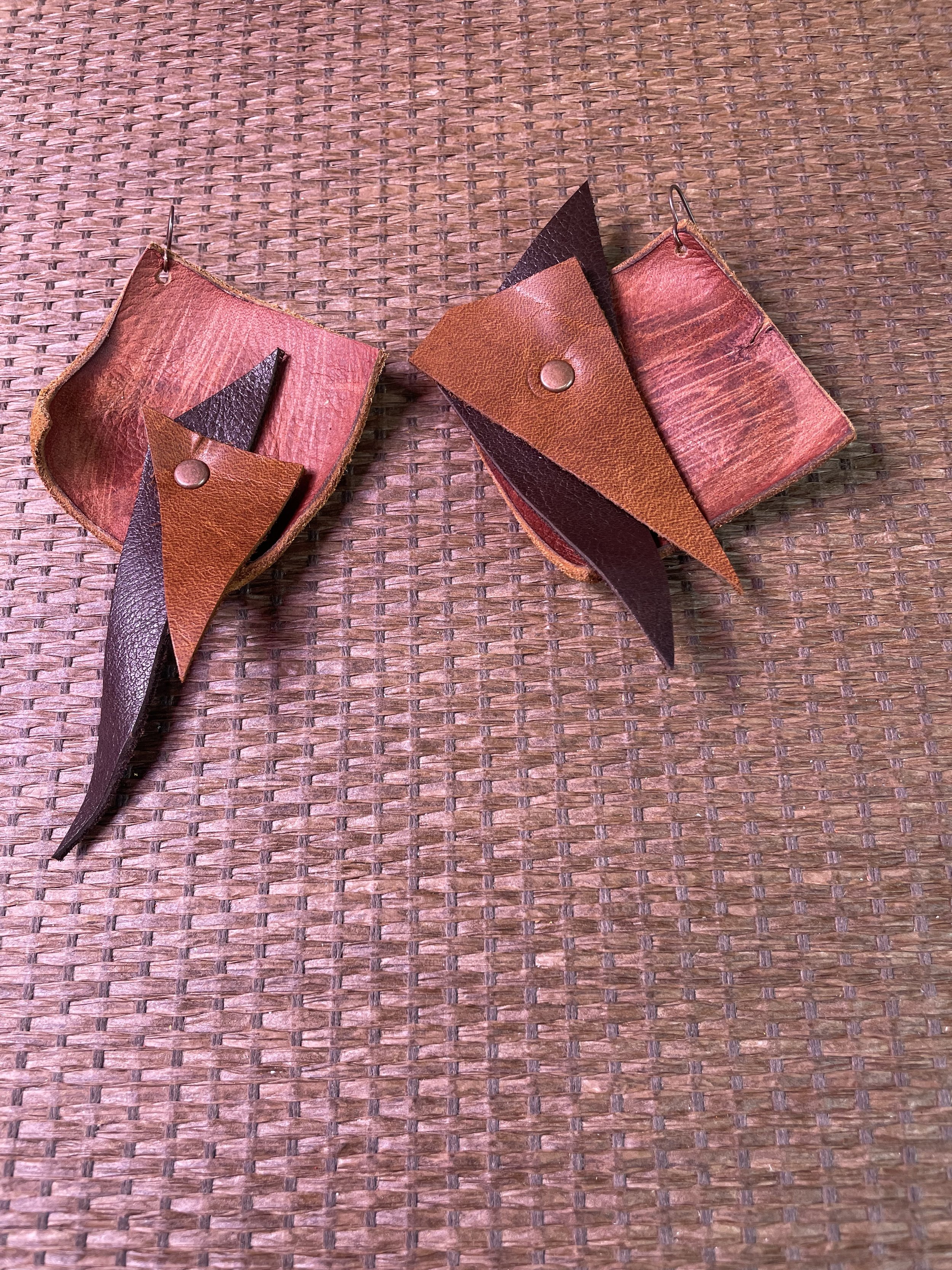 Shades of Chocolate brown leather