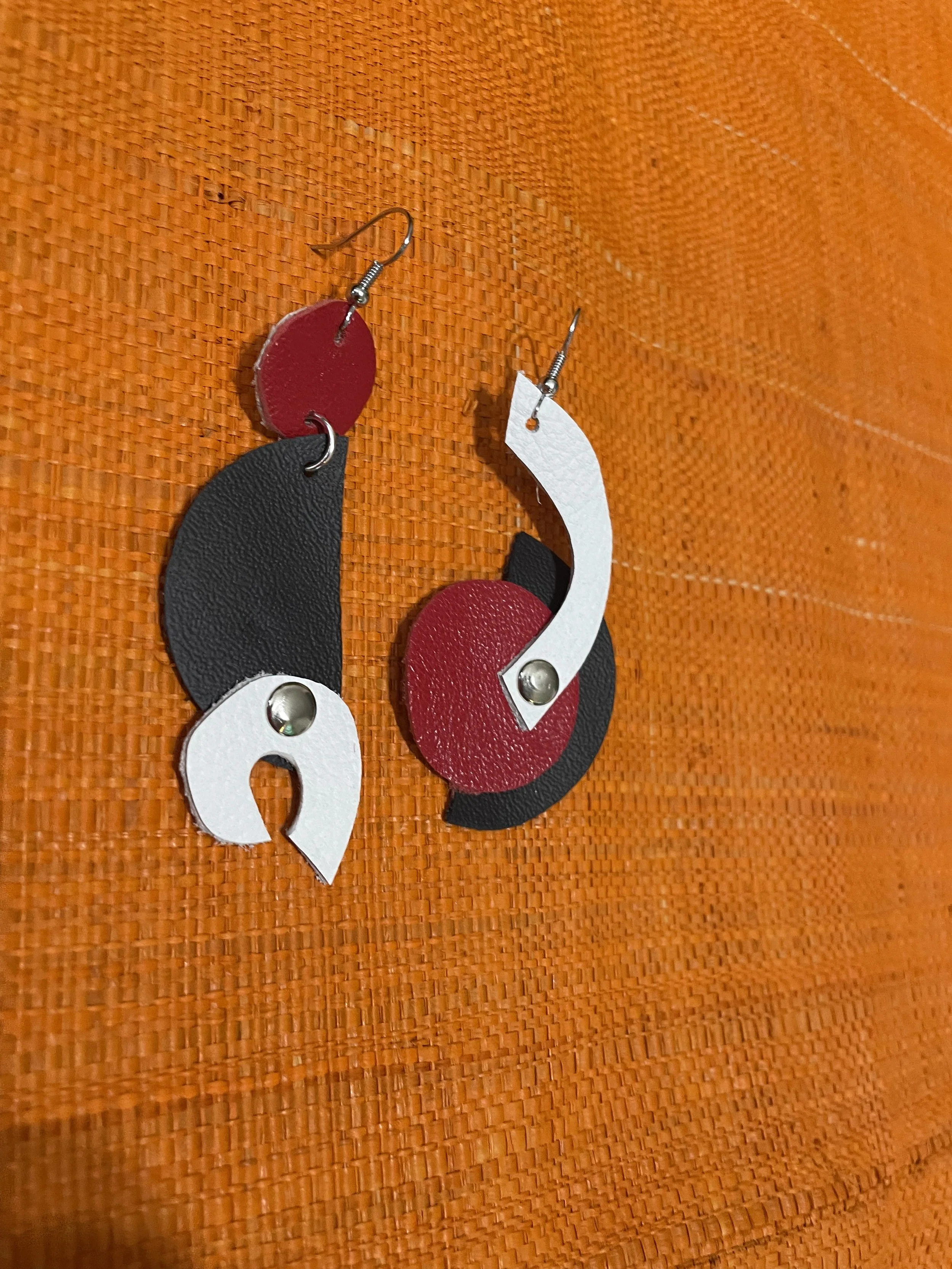 RBW small Leather Earrings