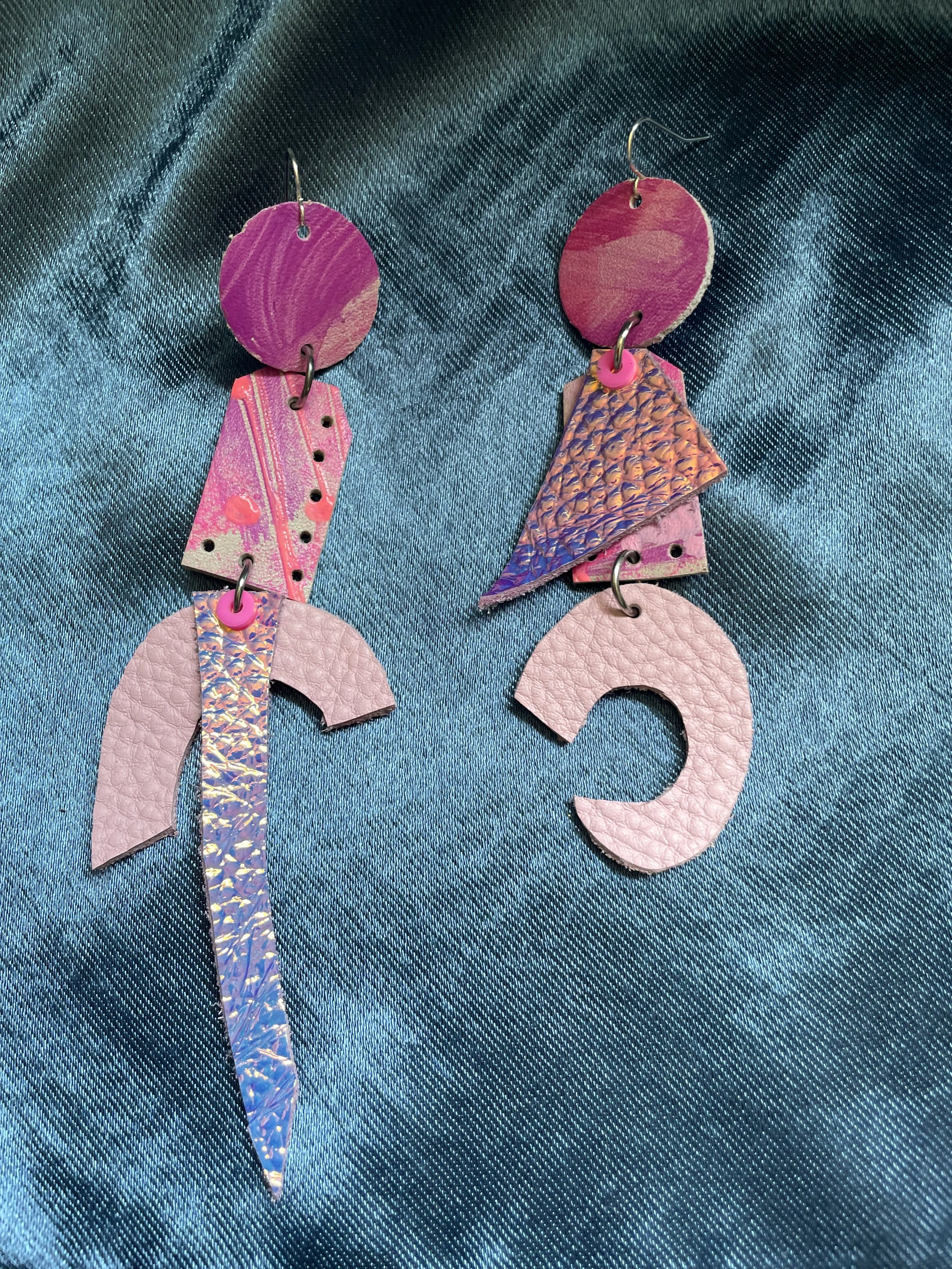 Pink Painted Lthr ER