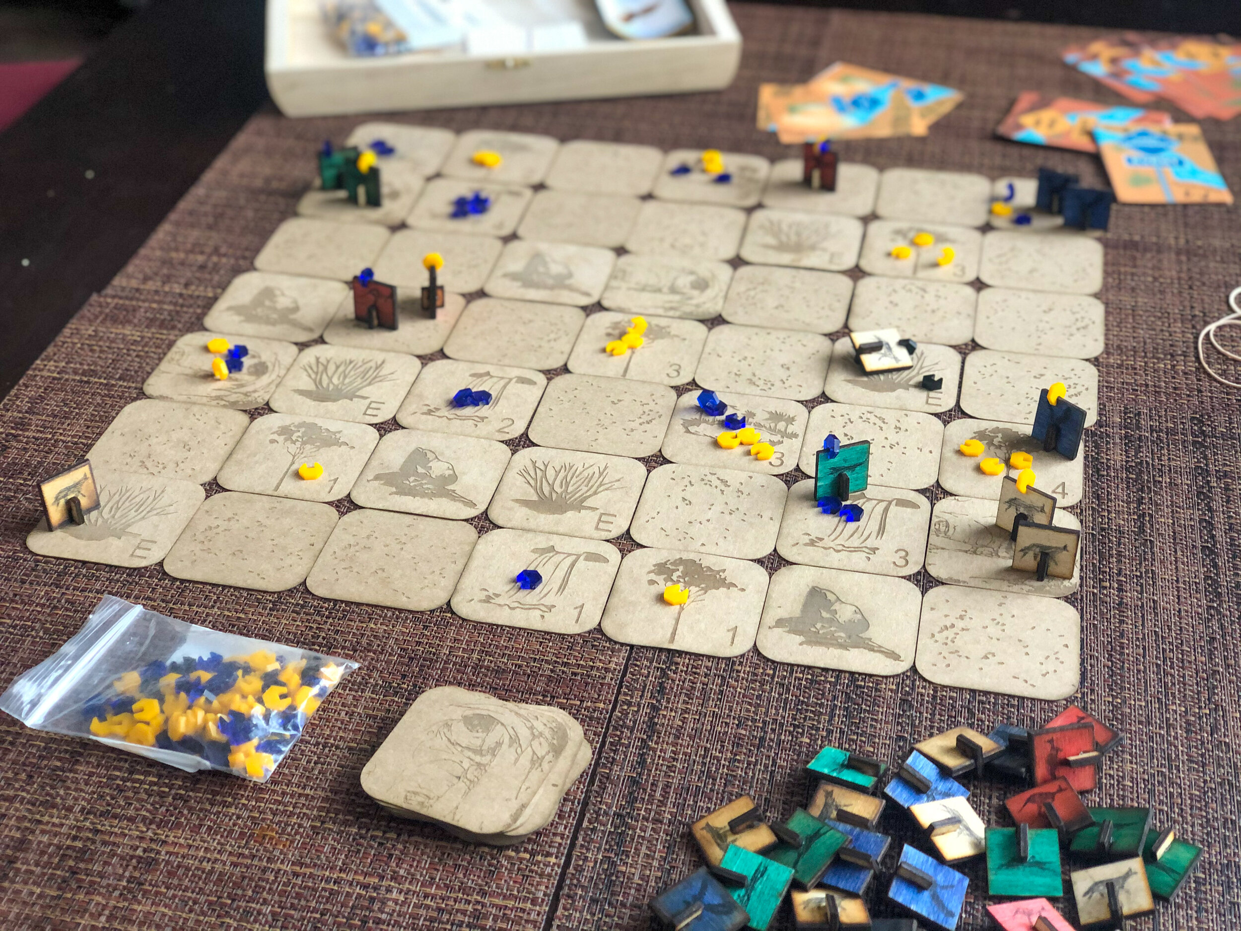 Making A Board Game - Out In The Outback