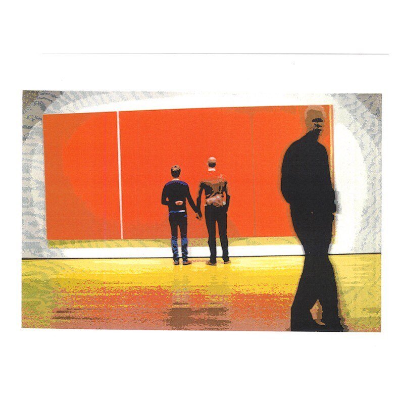 &ldquo;Barnett Newman Suite 2&rdquo; 2014, (Part 2) Jefre Harwoods @jhmixtapes #barnettnewman #2014 #MoMA #modernart #modern #abstract #colorfield #colorfieldpainting #art #arte #kunst #艺术 #&tau;έ&chi;&nu;&eta; #アート #museum #insidethemuseum #abstract