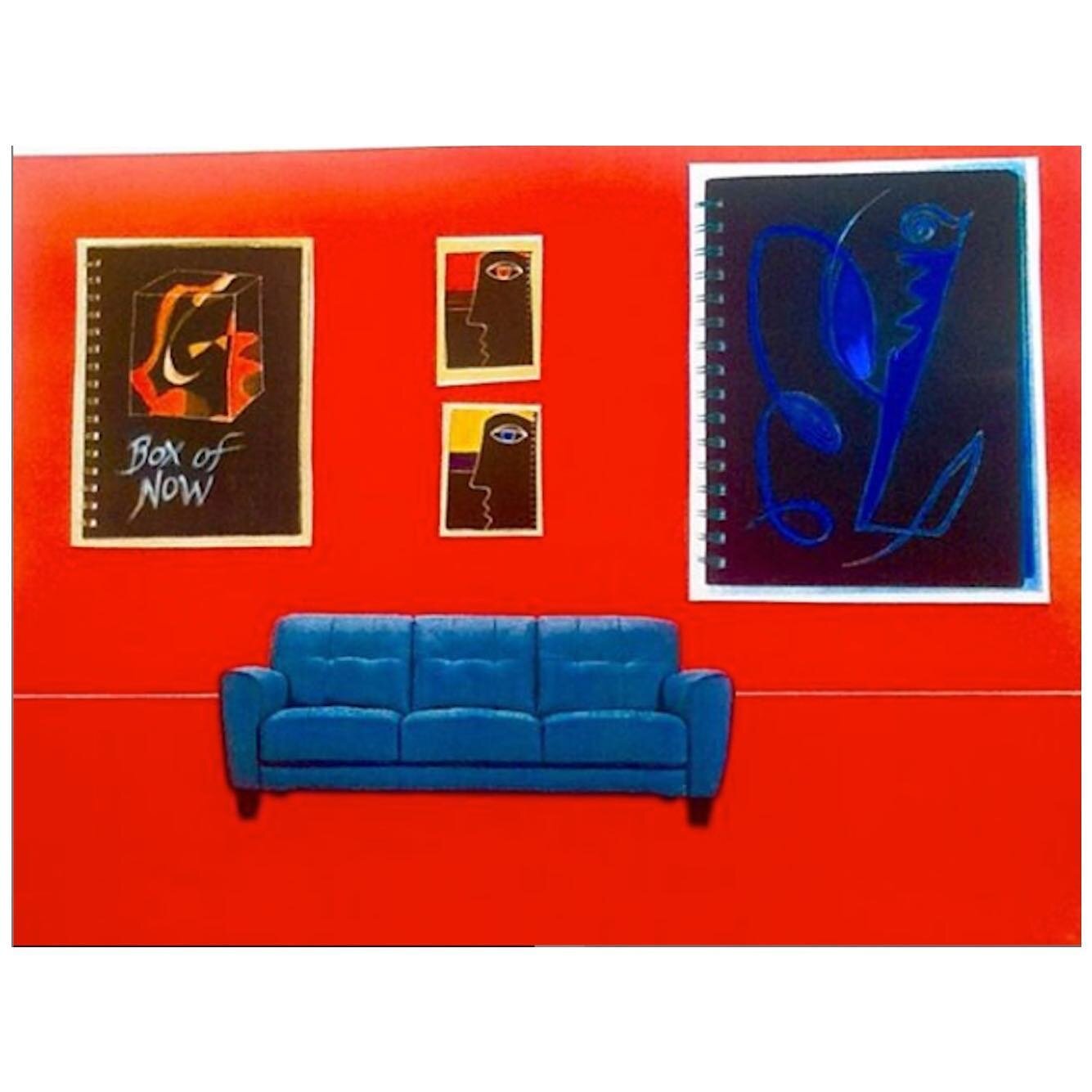 &ldquo;Art in Apartments(in what used to be Manhattan) #4&rdquo; 10.5.19 &ndash; Jefre Harwoods @jhmixtapes #art #arte #kunst #艺术 #&tau;έ&chi;&nu;&eta; #アート #contemporaryart #nyc #nycapartments #couch #gallery #museum #salonwall #insidethemuseum