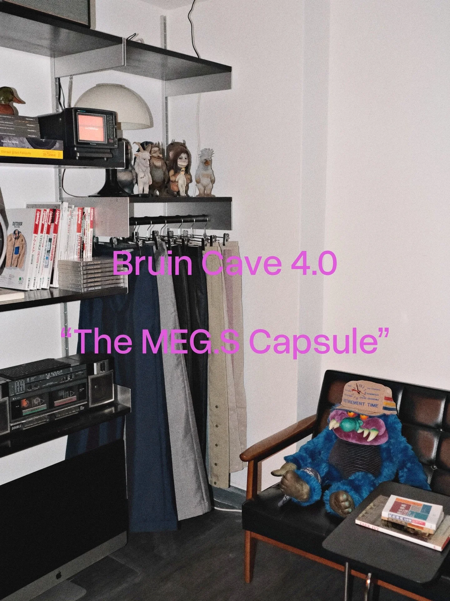 - Notice 

Bruin Cave 4.0

Sheung Wan, Hong Kong

150m from centre 

Check-in  Check-out 

Wed, 1 April  Till Late

Room x1 
TV x1 
Mirror x1 
Drink x1 
MEG.S x1

&ldquo;Hey Son your favourite Cave is back in service&rdquo;

Our latest studio will be