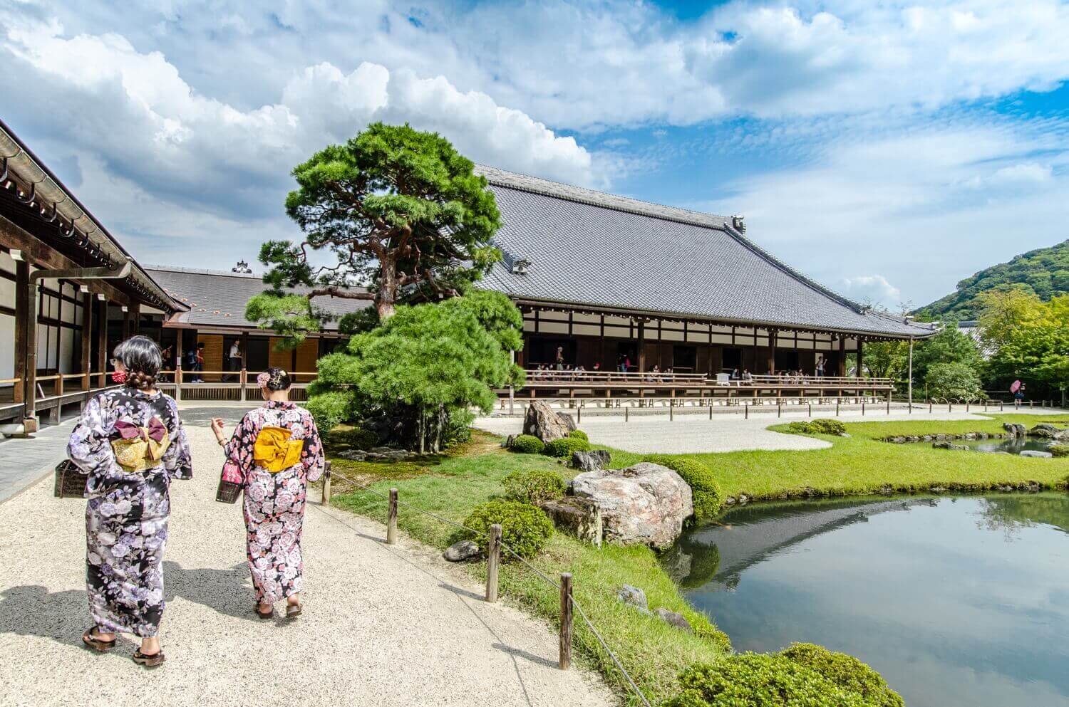 Templo zen Tenryuji, el más importante de Arashiyama. Turismo en Kioto. ¿Qué hacer en Kioto?
