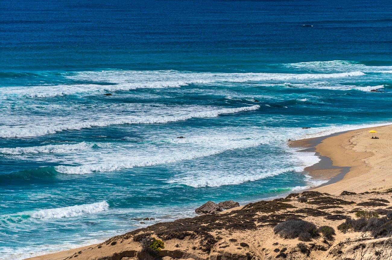 Más de diez playas vírgenes forman parte del paisaje costero de Cabo del Este. Turismo en Cabo del Este y Cabo Pulmo.