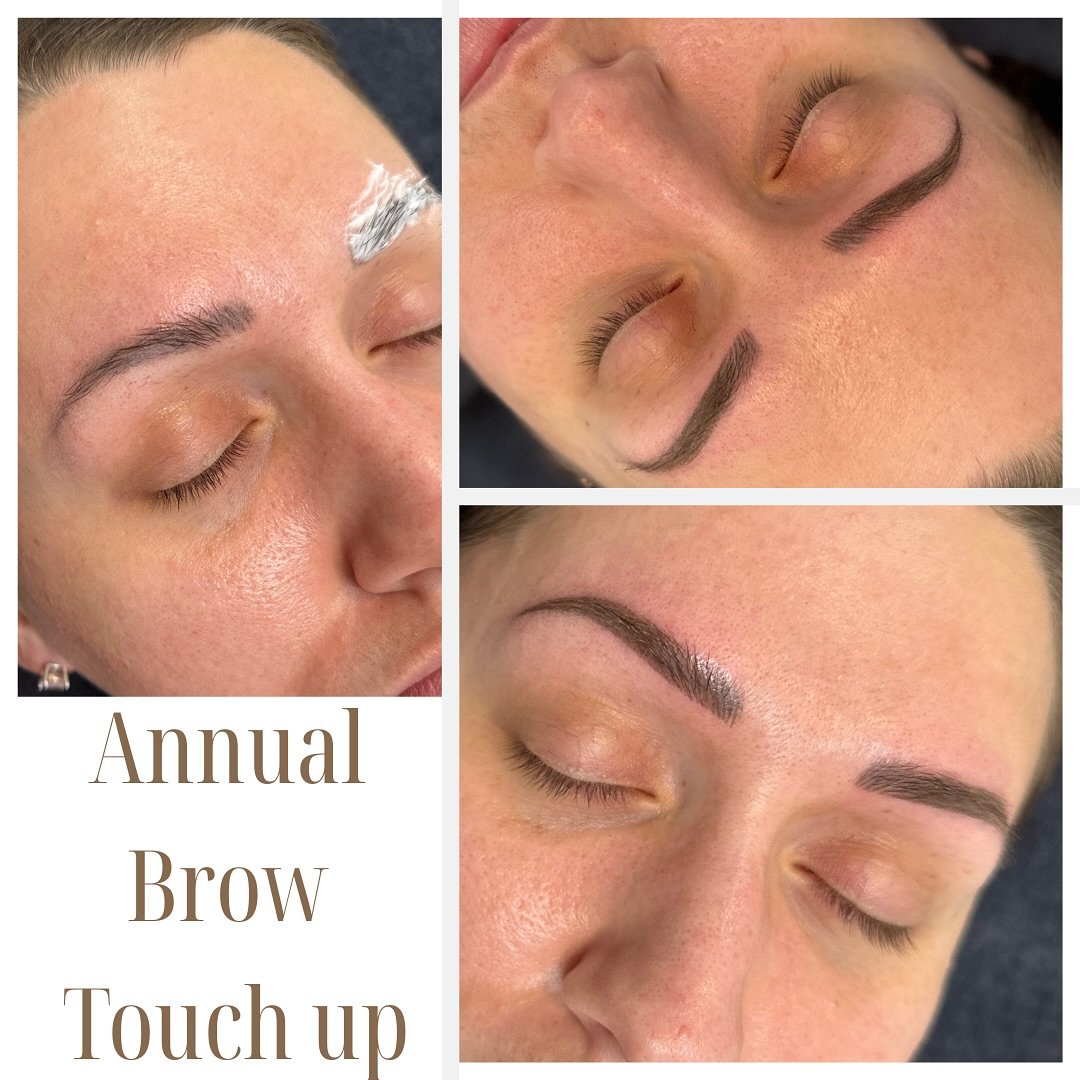&ldquo;Your brows might not need a full refresh&mdash;but they probably need a little something.&rdquo;

If your brows are starting to fade or lose their shape, a simple maintenance appointment can bring them back to life. It doesn&rsquo;t always hav