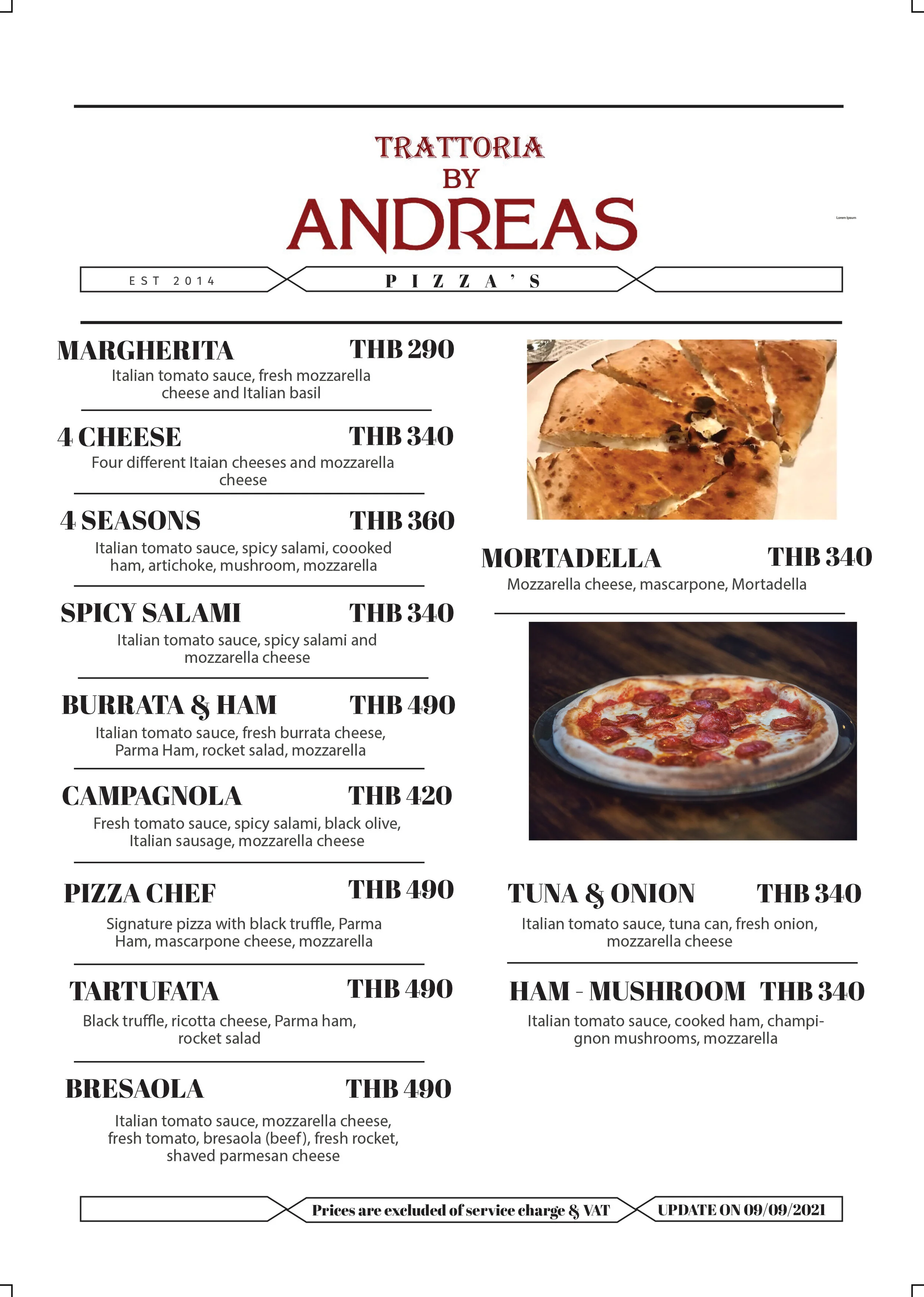 Menu — Your Site Title