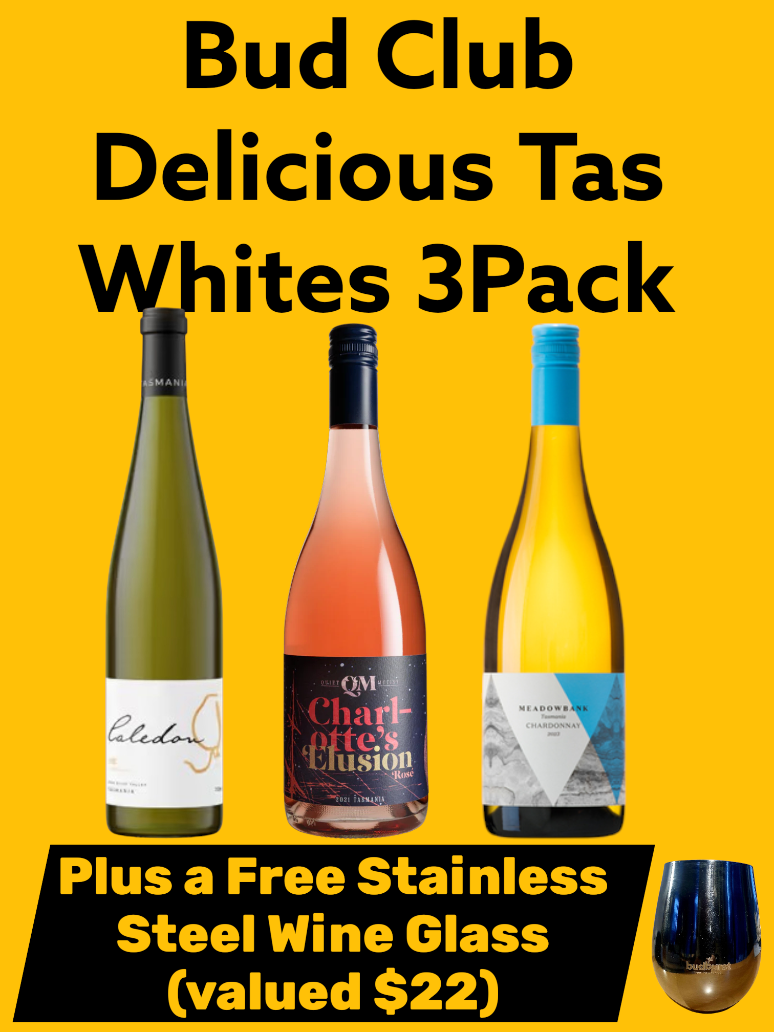 Bud Club delicious Tassie Whites Subscription 3pk