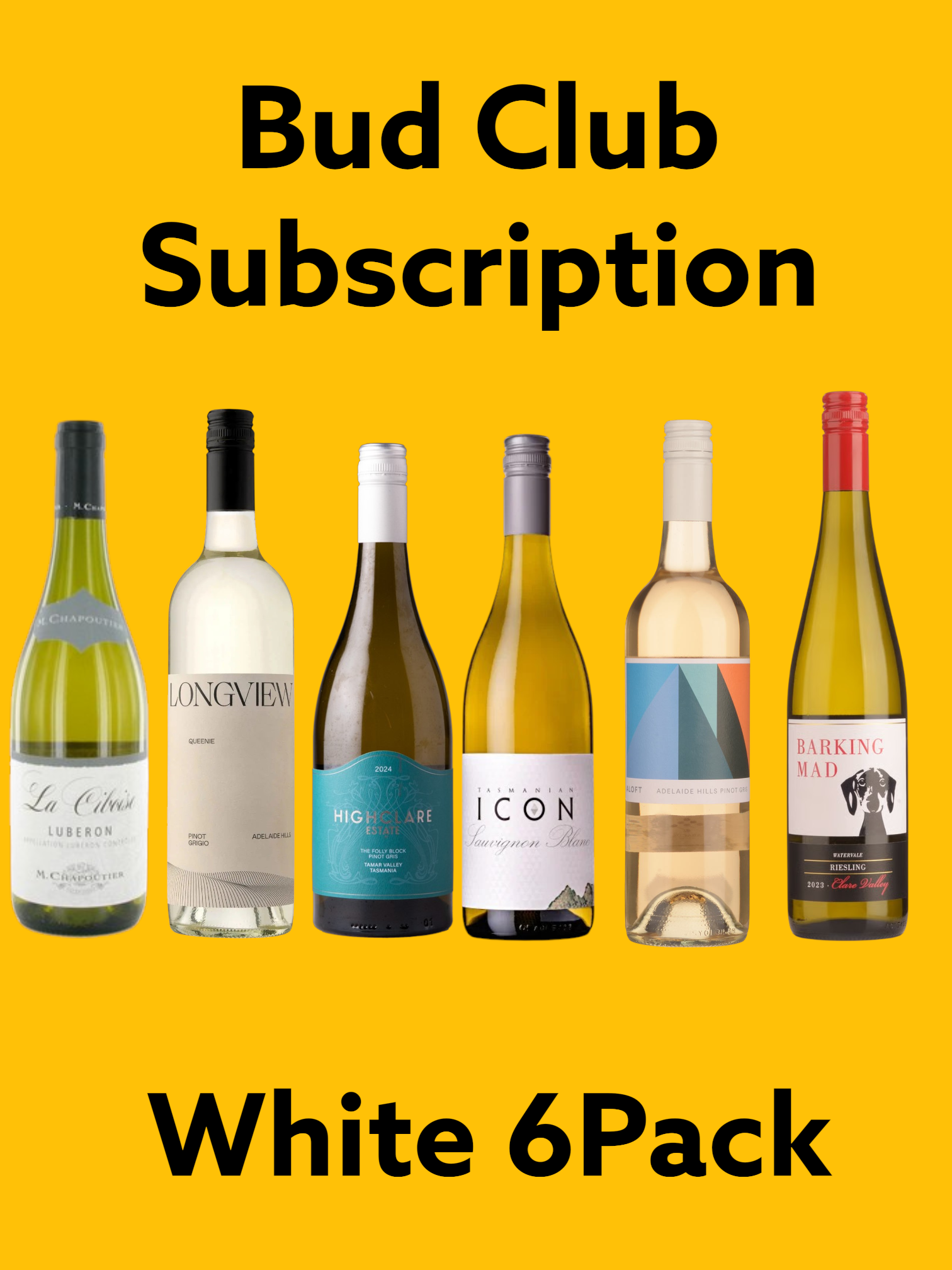 Bud Club White Subscription 6Pack
