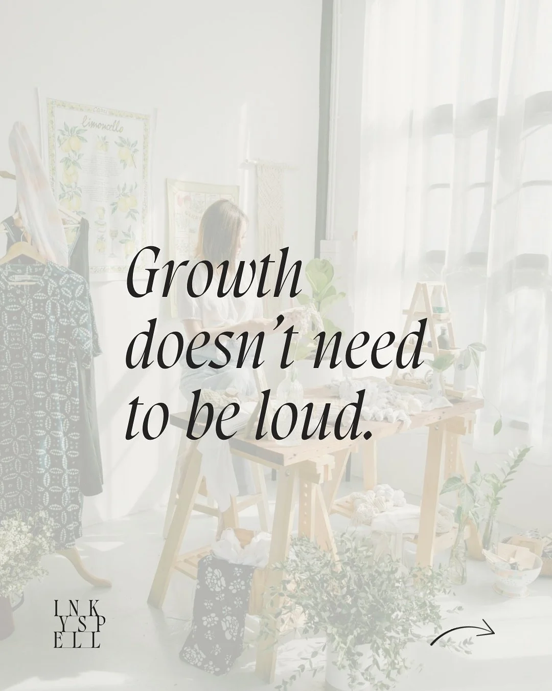 As the year winds down, this feels like a moment to step out of the noise.

🌱Growth rarely arrives how we expect it to. 
Sometimes it is loud and visible. 
More often, it is quiet, subtle, and internal.

Many women we work with reach a point where t