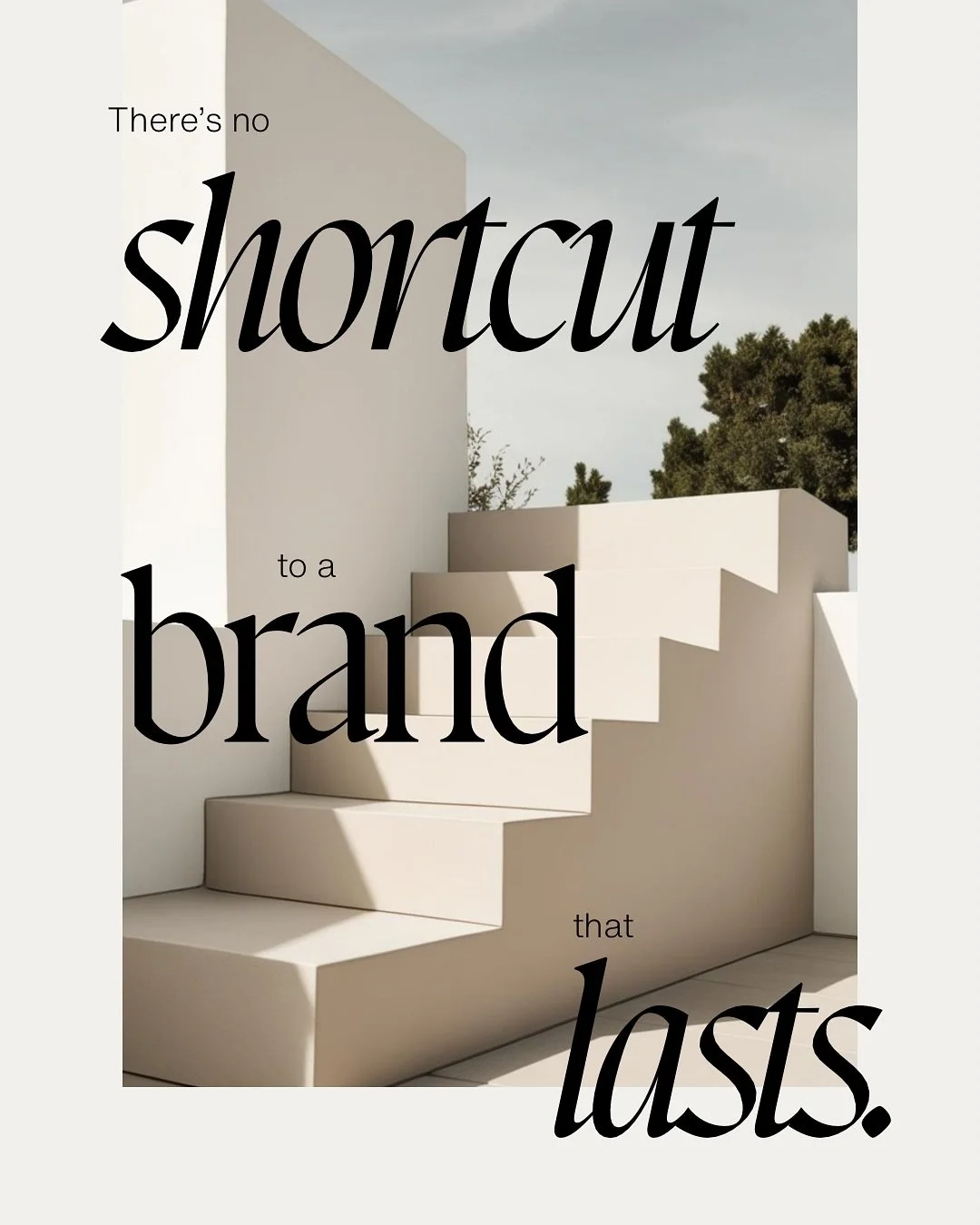 Quick fixes are tempting. Especially when your business is growing and your brand feels invisible or left behind.

But strong brand identities aren&rsquo;t built overnight. They take refinement, iteration, work and follow-through&hellip; aka the ungl