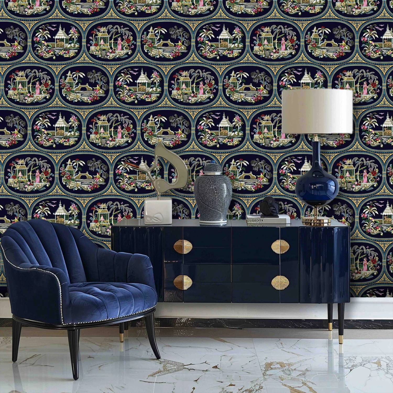 Modern Chinoiserie Modern Chinoiserie Chinese Style Decor Decorative