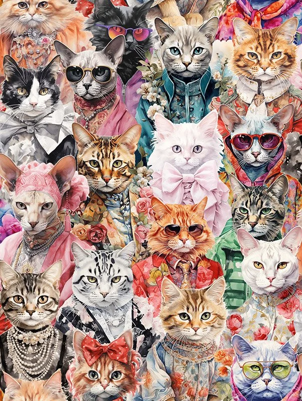 Cat Couture wallpaper 