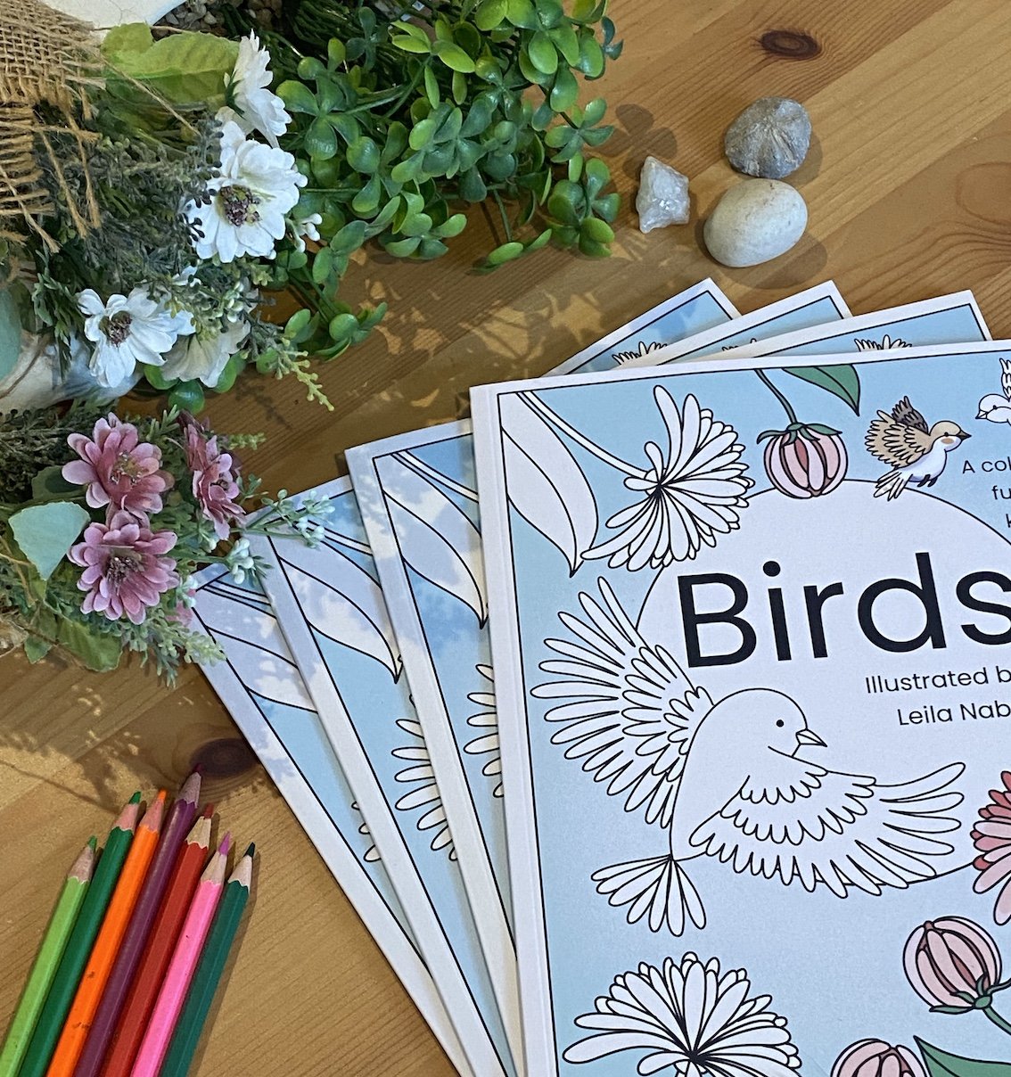 "Leila Nabih" "freelance illustrator" "picture books illustrator" "childrens books illustrator" Flowers, Garden, Birds, Nature, Children, softness, poetry, whimsy, fairytales, wordless, colouring pencils