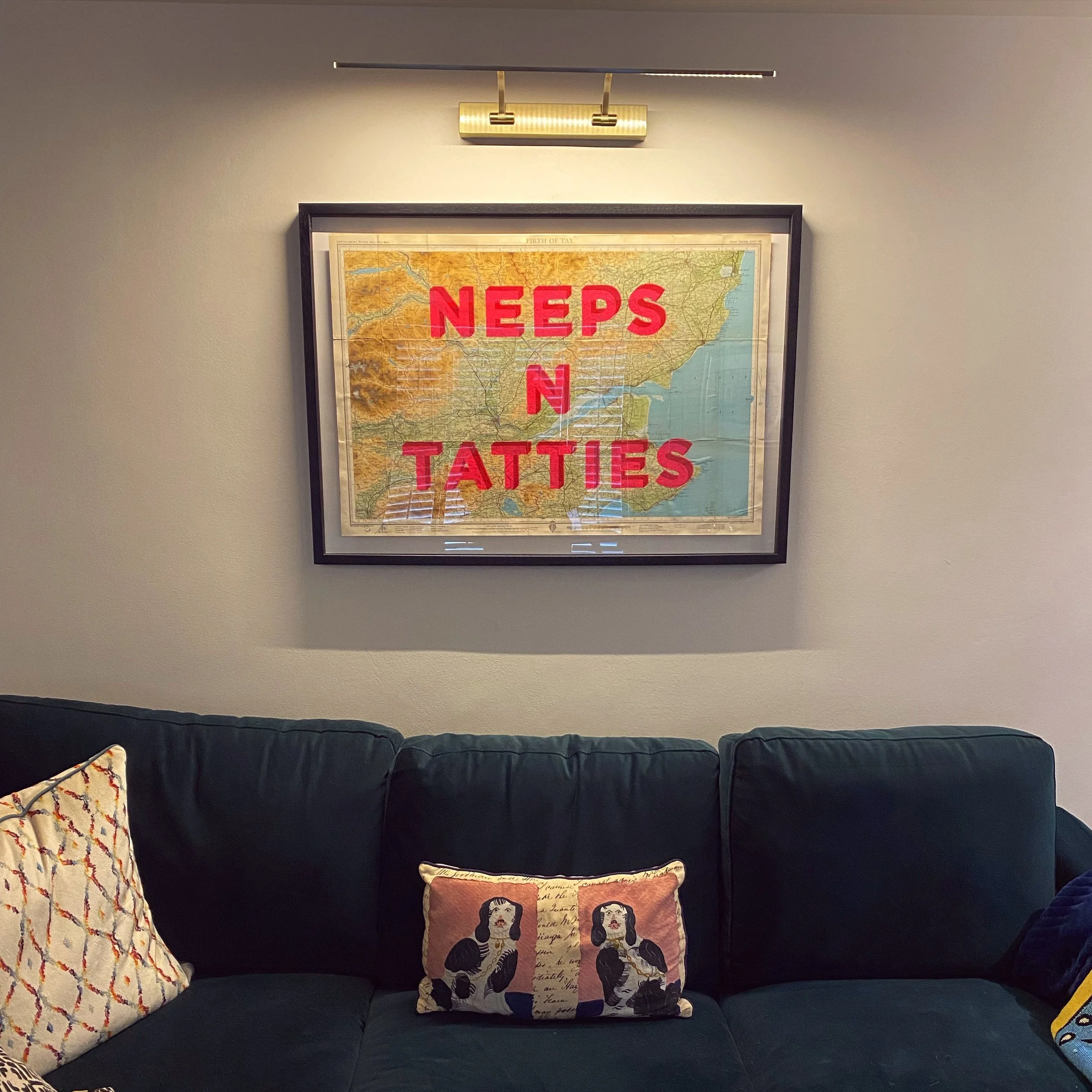 Our baby app is saying she&rsquo;s now the size of a turnip (a neep!) so this @realhackneydave print is getting more love than normal this week 💕 (also starting a campaign for a neep emoji)