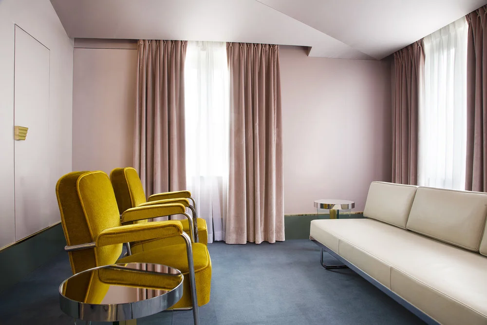 Perfect colour combinations: Hotel Saint Marc, Paris