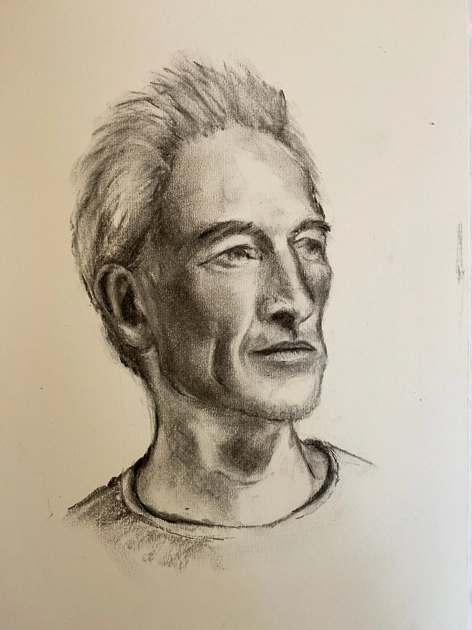 JULIAN charcoal on paper 21cm x 30cm