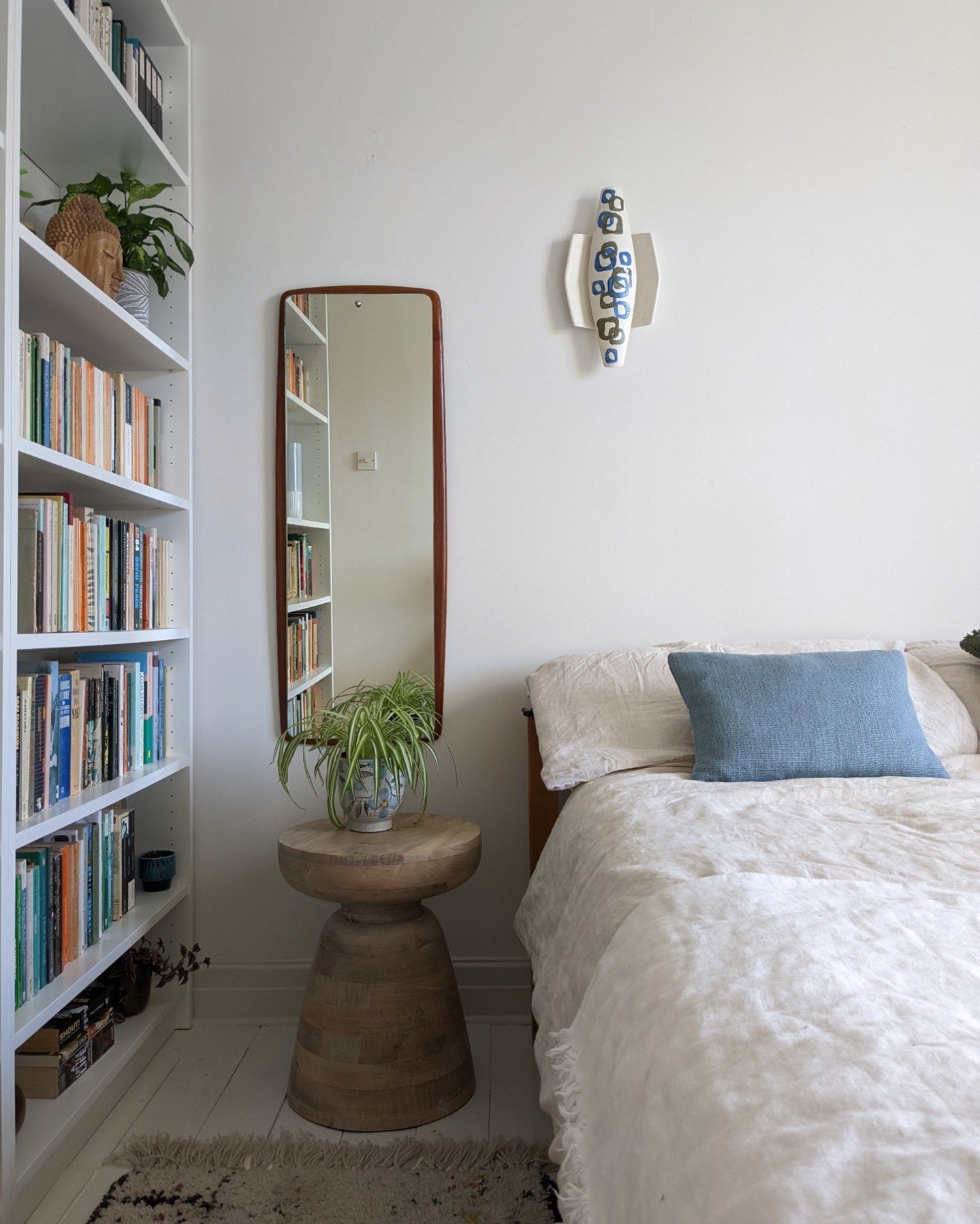 Good morning! Sharing a little before and after of the master bedroom at my Victorian Scandi project in Saltaire where we used some of the clients' existing mid-century furniture and accessories - full reveal coming soon!
.
.
.
.
#victorianhouse #vic