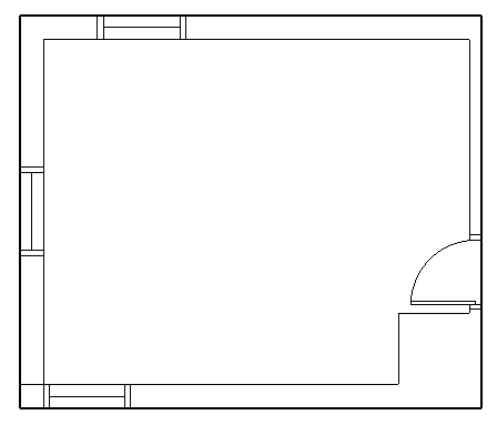 Kitchen floor plan