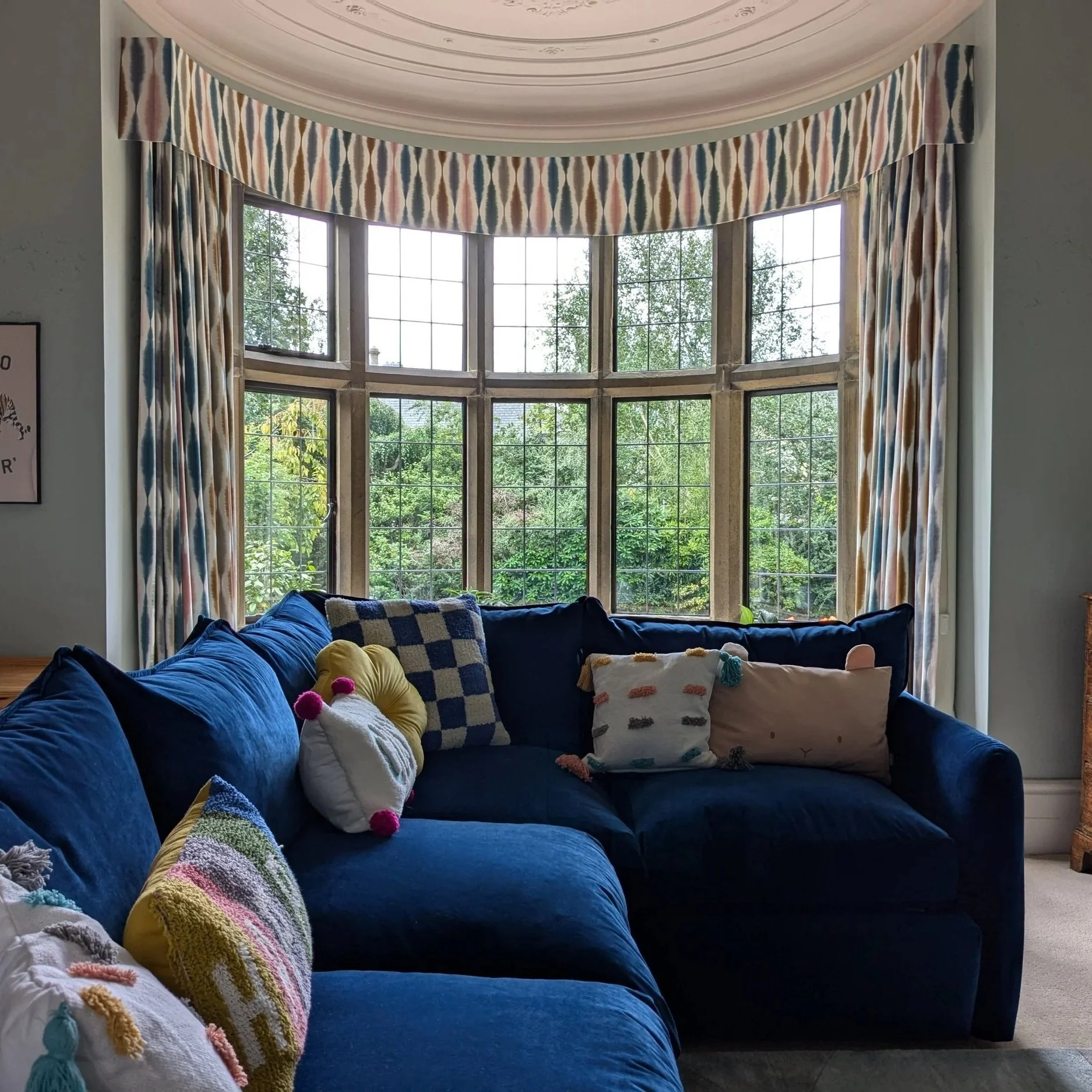 Playroom with comfy seating