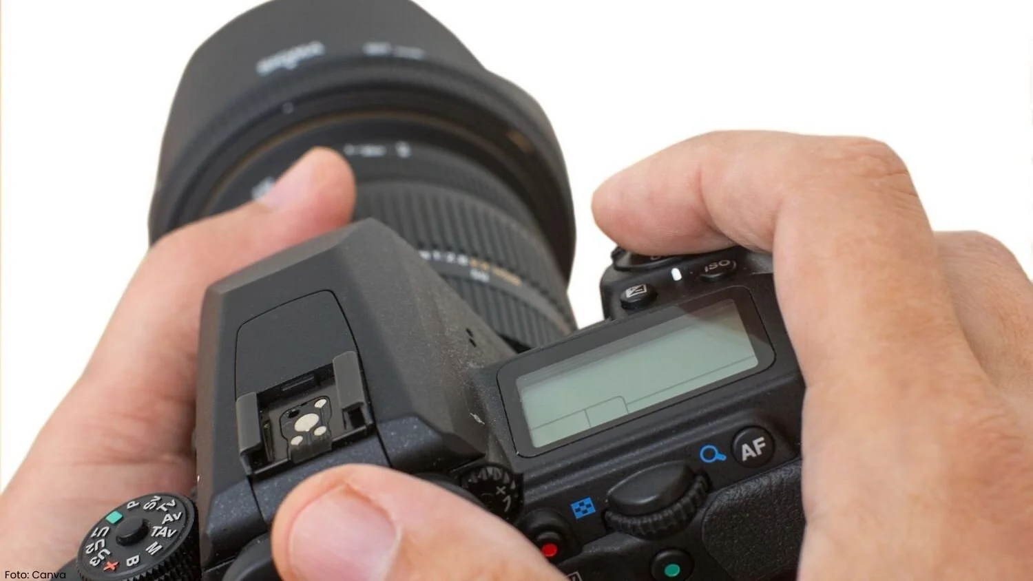 Nærbilde av kamera. Foto: A_Pobedimskiy / Canva