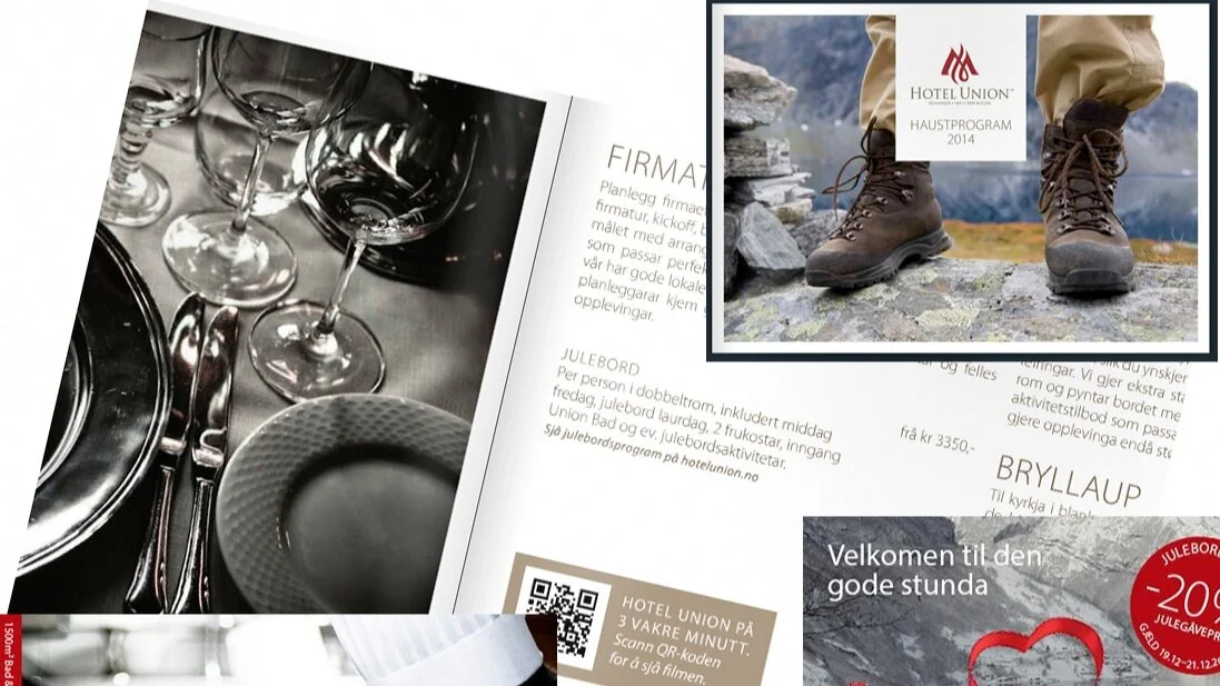 Tekstforfattar og webredaktør for Hotel Union Geiranger